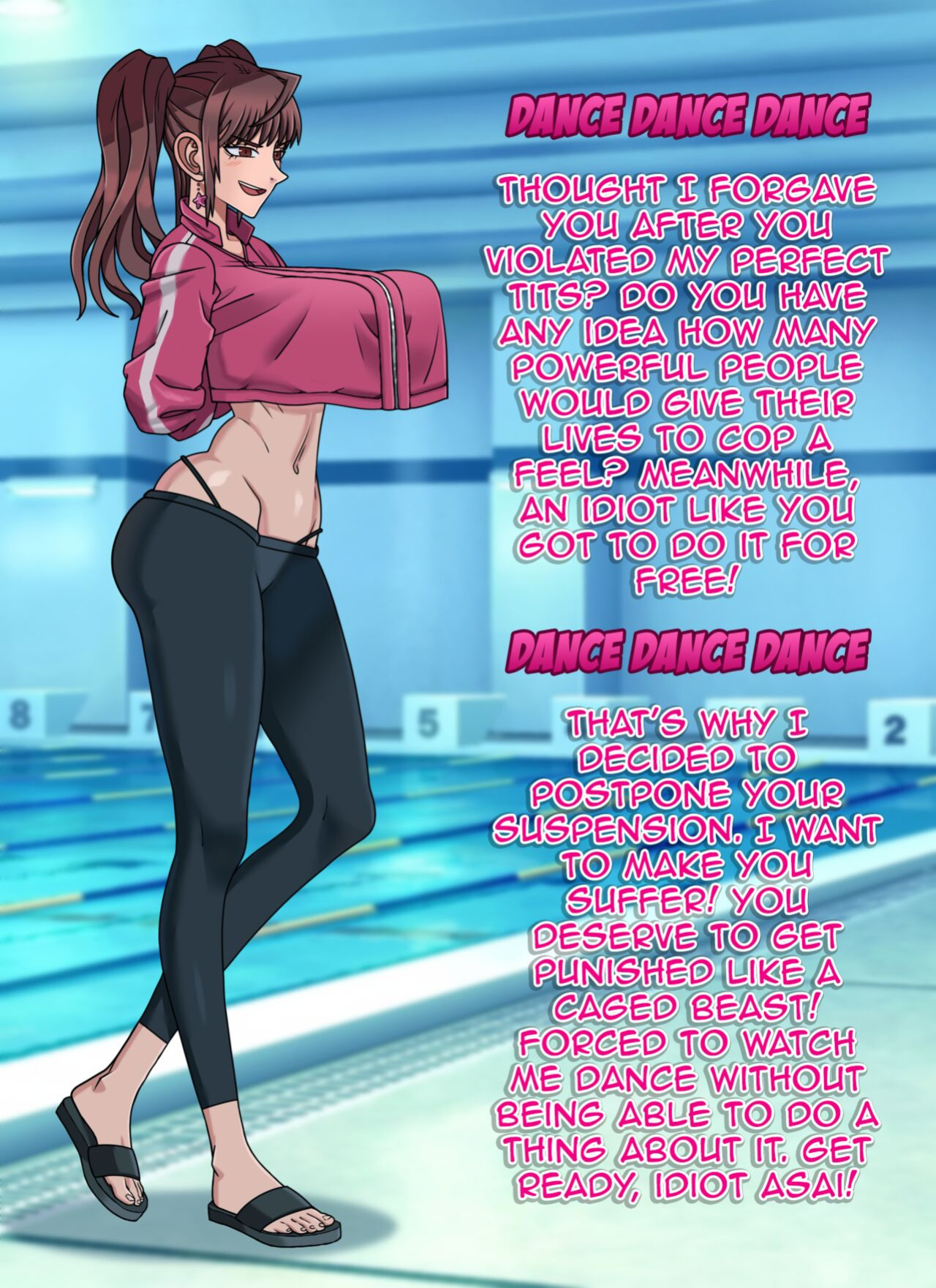 [Liquirizia] Cleaning Pool with Erika Kuramoto