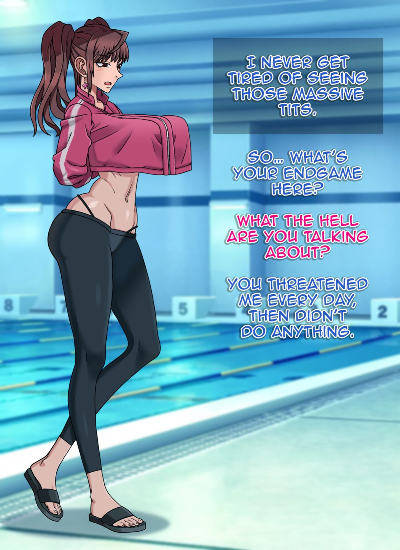[Liquirizia] Cleaning Pool with Erika Kuramoto
