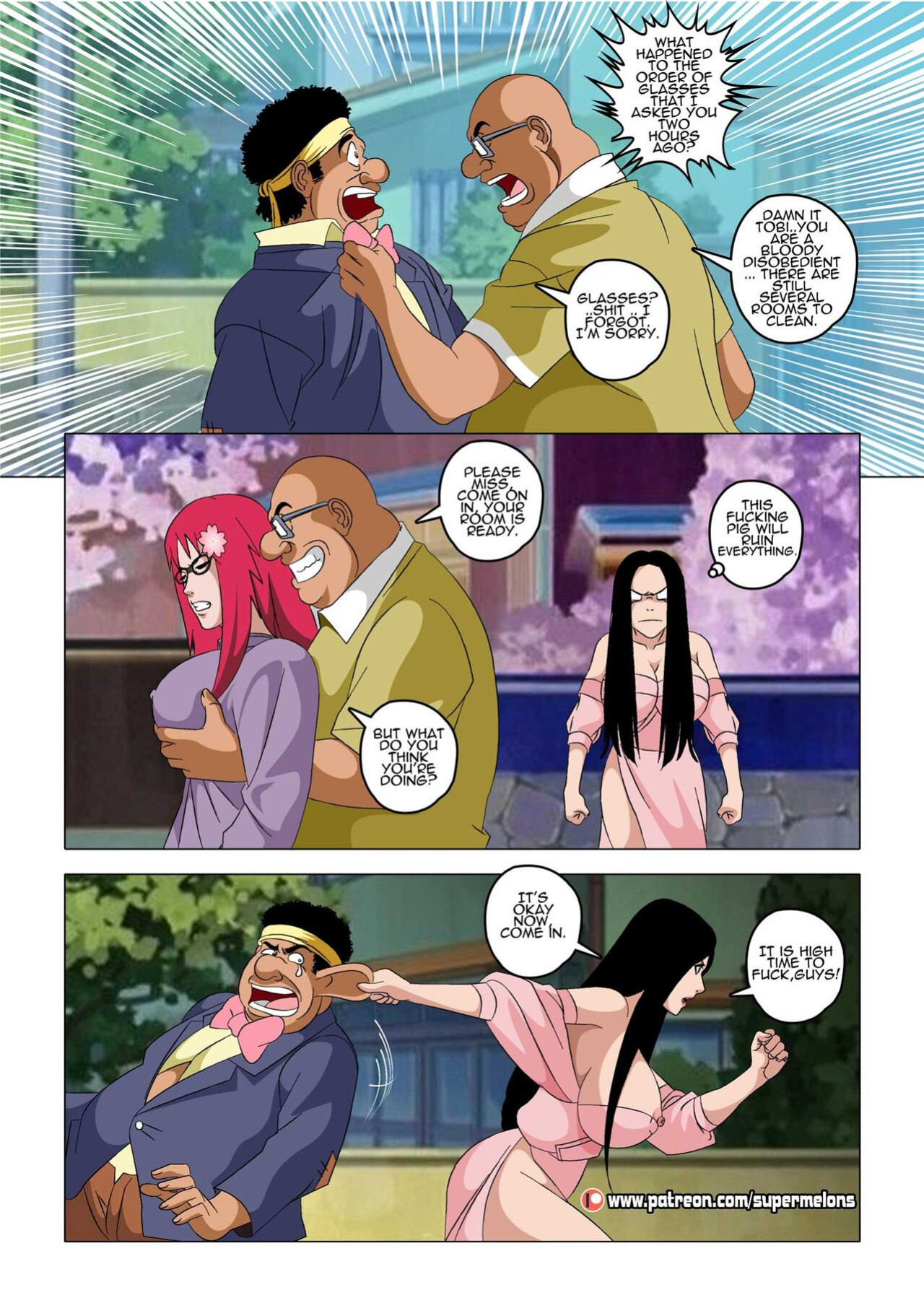 [Super Melons] The Elephant Man’s Lady (Naruto)