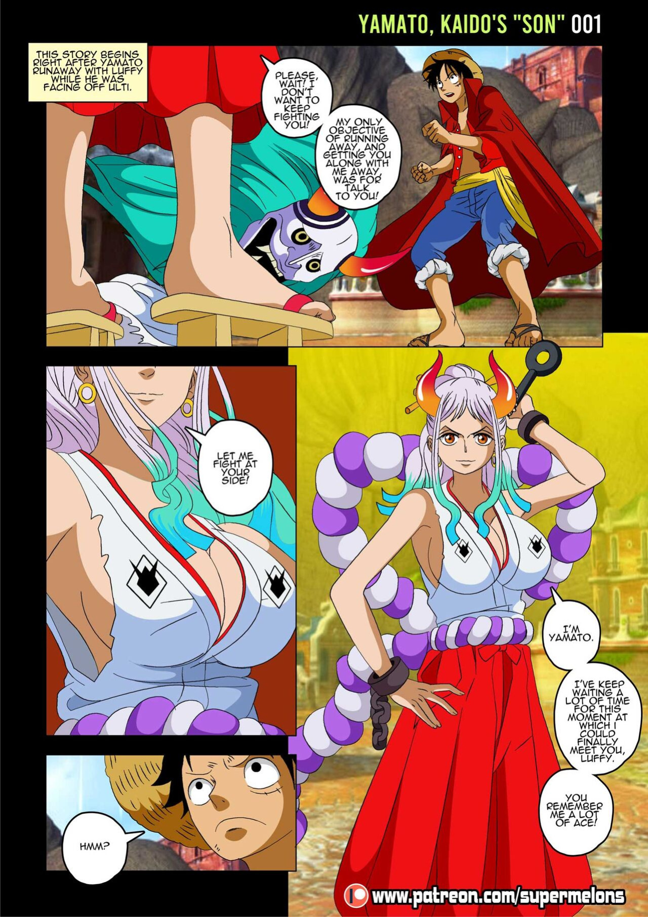 [Super Melons] Yamato, Kaido's "Son" (One Piece)
