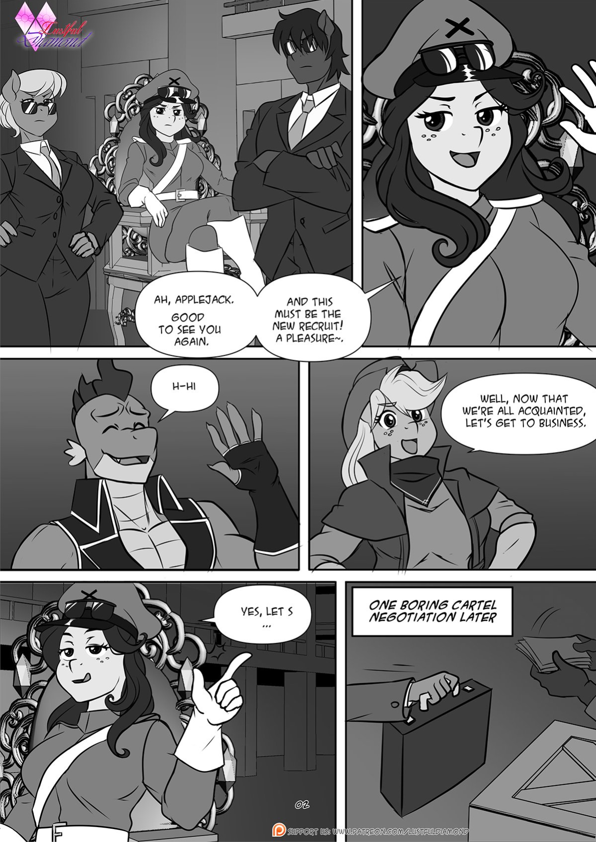 [Pia-Sama] Lustful Diamond - The Long Way Back (My Little Pony: Friendship is Magic)