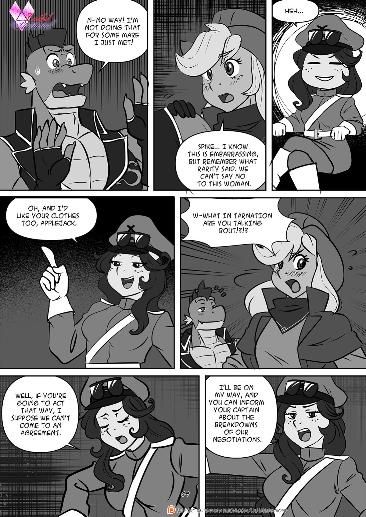 [Pia-Sama] Lustful Diamond - The Long Way Back (My Little Pony: Friendship is Magic)