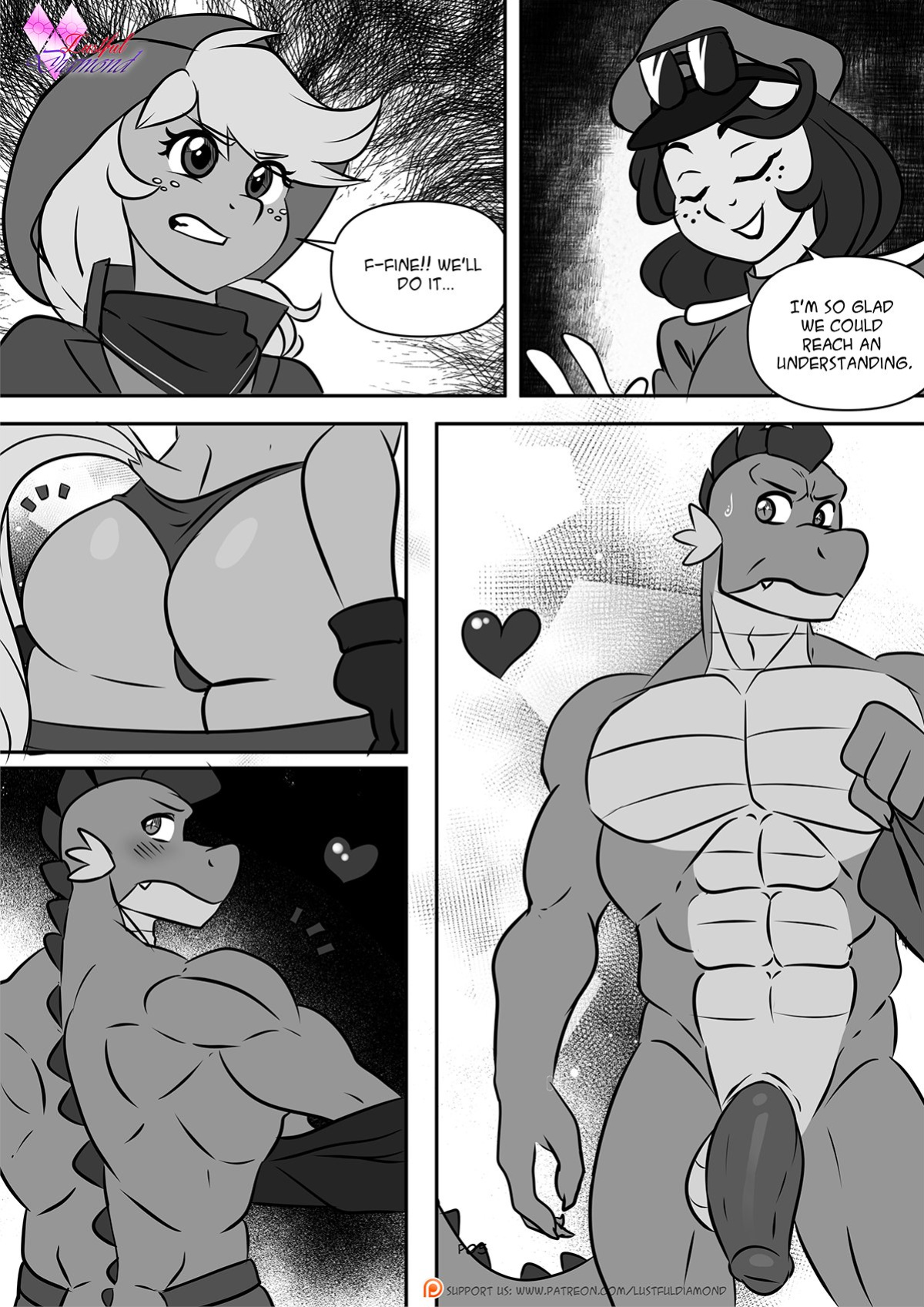 [Pia-Sama] Lustful Diamond - The Long Way Back (My Little Pony: Friendship is Magic)