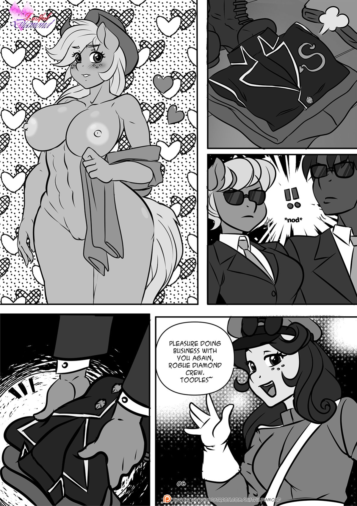 [Pia-Sama] Lustful Diamond - The Long Way Back (My Little Pony: Friendship is Magic)