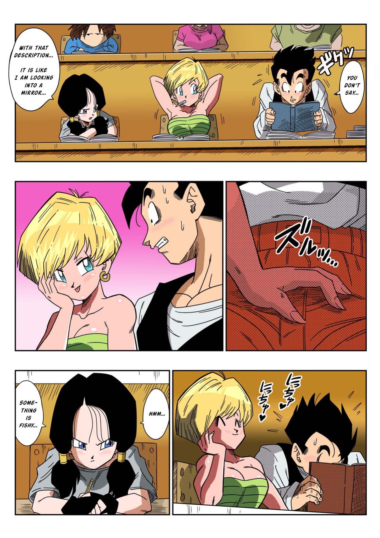 [Fix][Yamamoto] LOVE TRIANGLE Z Part 1-4 (Dragon Ball Z) [Spoof translation]