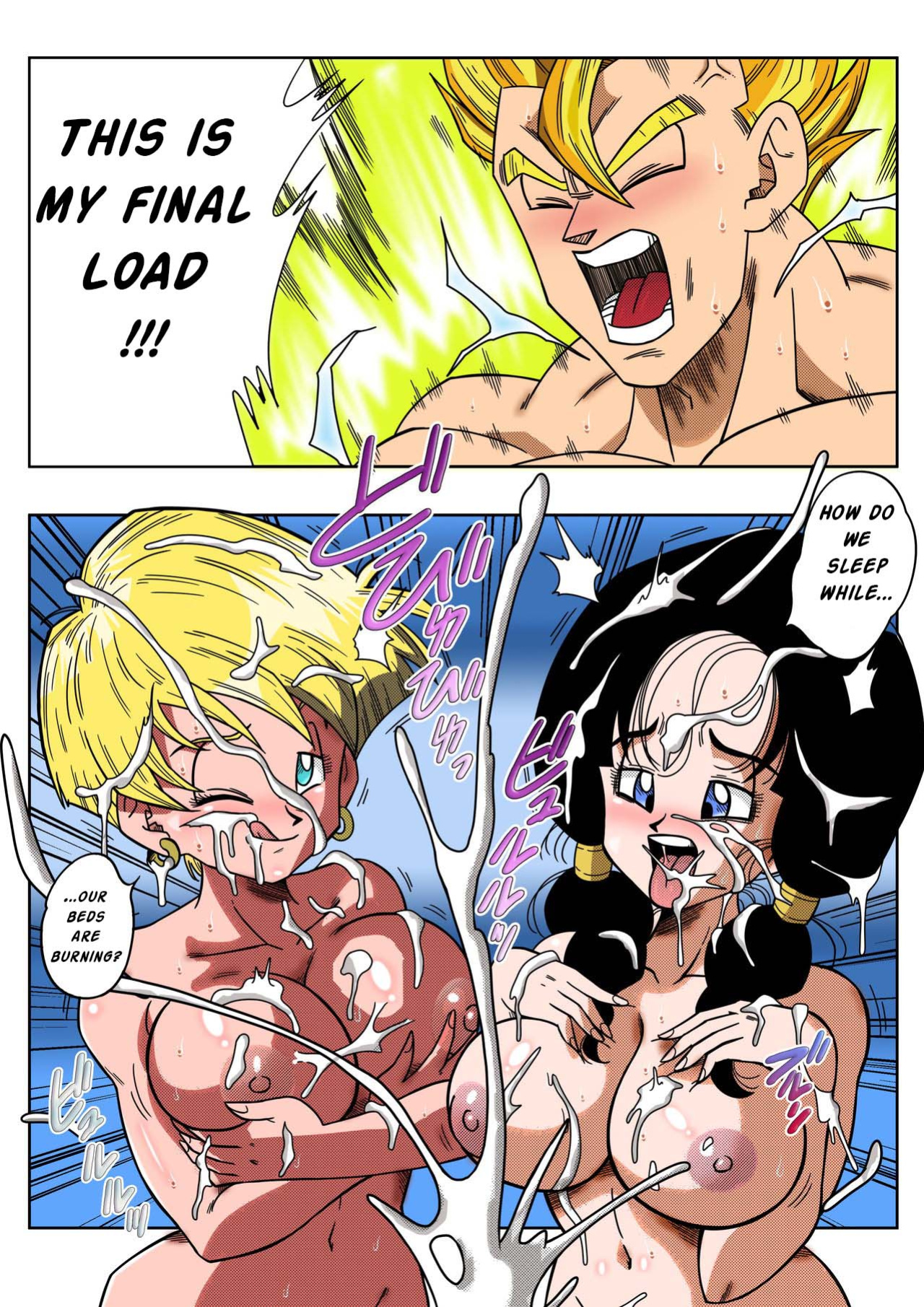 [Fix][Yamamoto] LOVE TRIANGLE Z Part 1-4 (Dragon Ball Z) [Spoof translation]