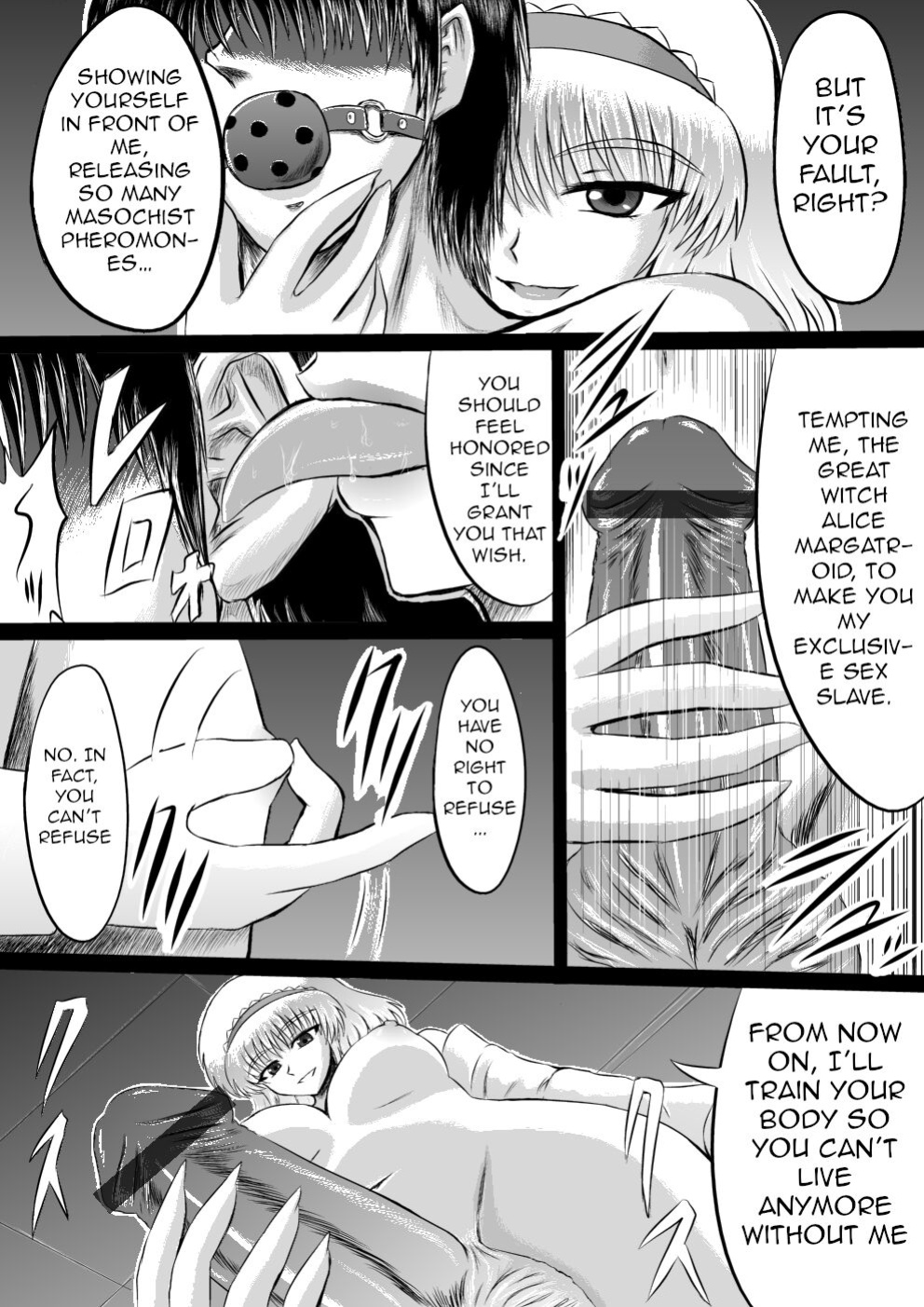 [Shirakawa Tomoaki] Dai majo Alice Margatroid no Senzoku Onahole (Touhou Project)