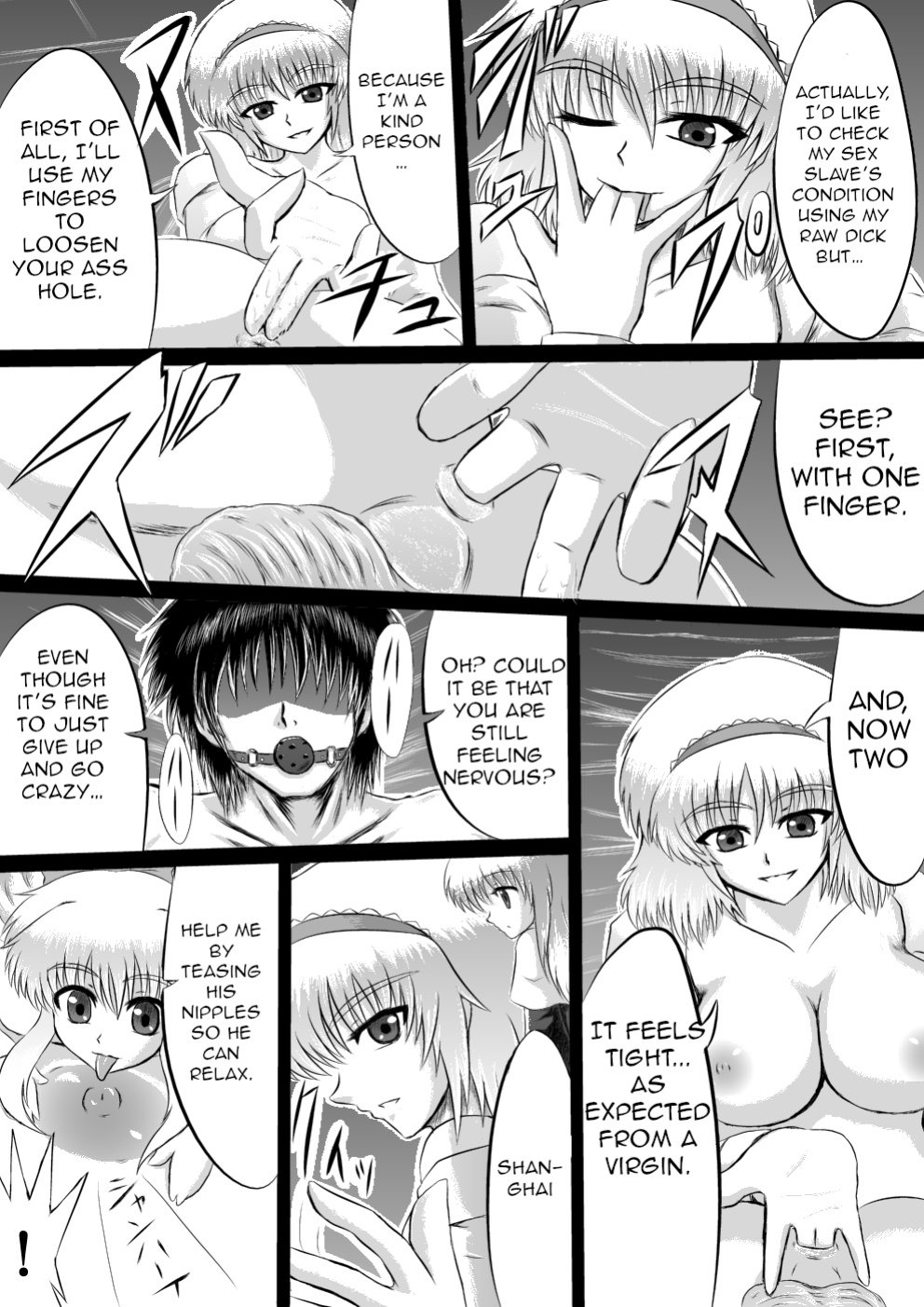 [Shirakawa Tomoaki] Dai majo Alice Margatroid no Senzoku Onahole (Touhou Project)
