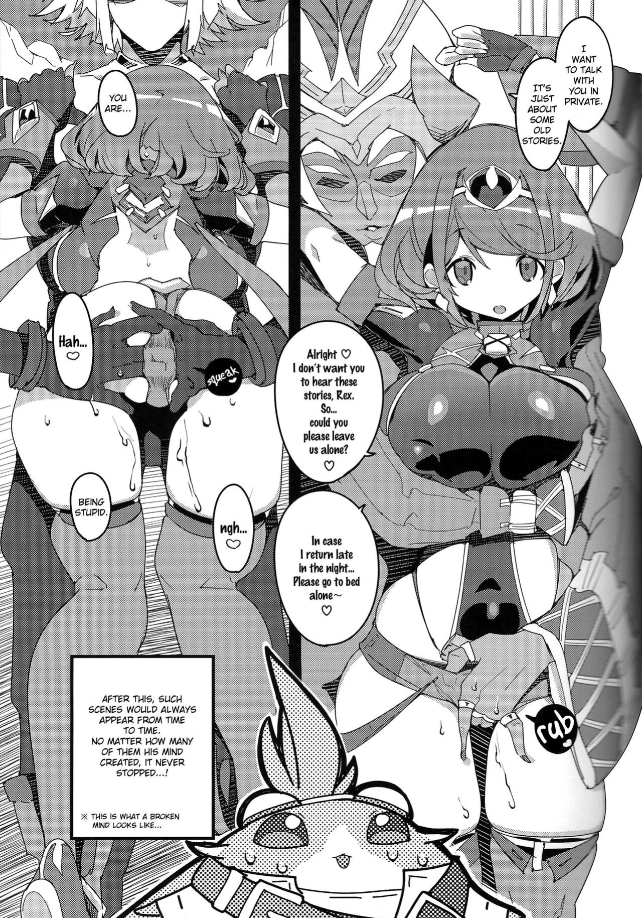 (C100) [Potato Salad (Himekuri)] Homura Homenobi (Xenoblade Chronicles 2) [Saki-Kotowari]