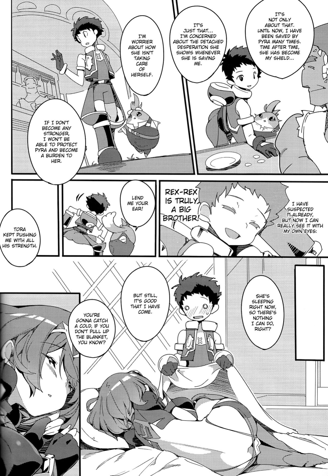 (C100) [Potato Salad (Himekuri)] Homura Homenobi (Xenoblade Chronicles 2) [Saki-Kotowari]
