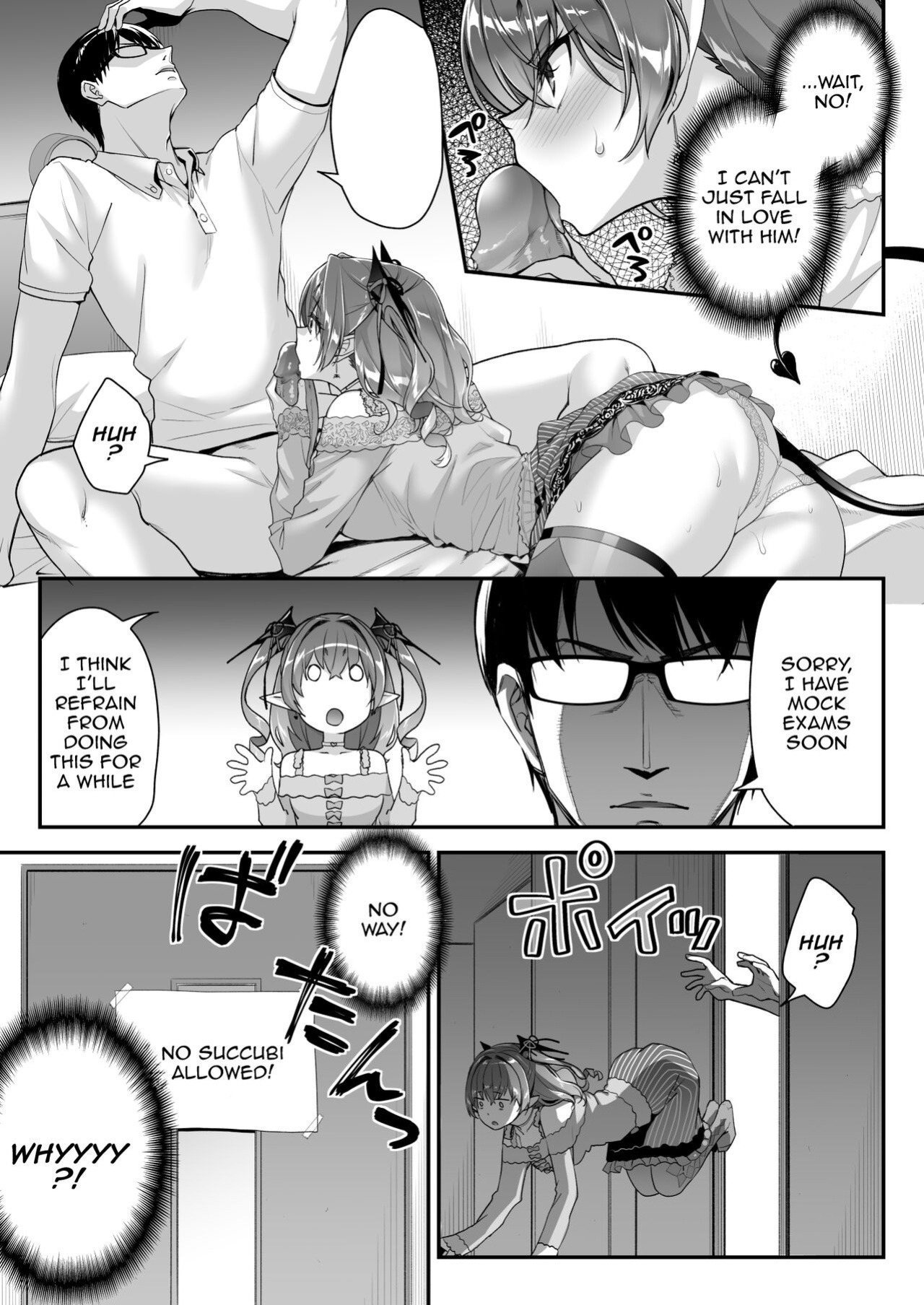 [Ichinose Land] Zako Succubus-chan wa Semen ga Hoshii no! | This Small Fry Succubus-chan Wants Your Sperm!