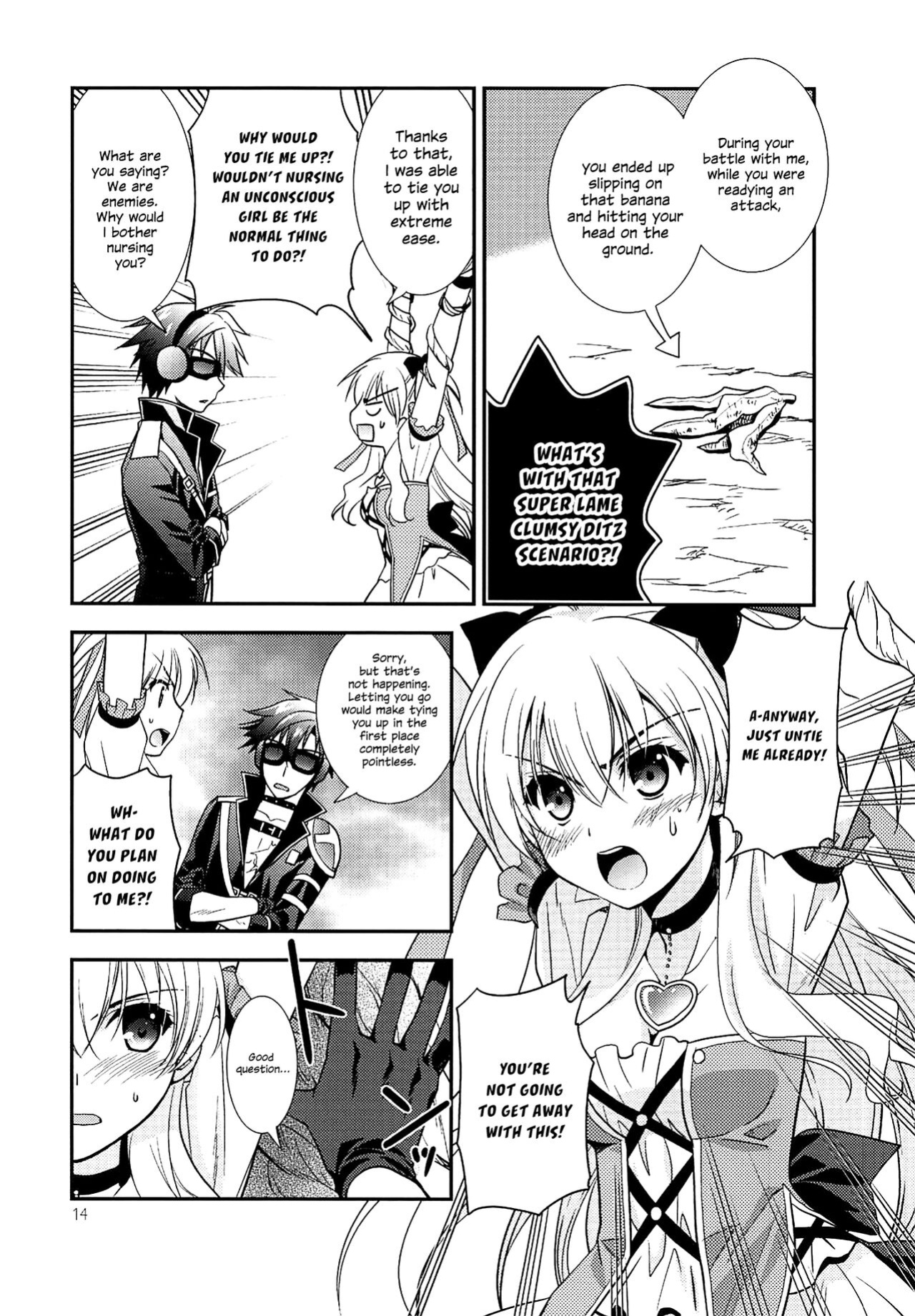 (C89) [C.A.T (Morisaki Kurumi)] Kuroi Rekishi no Kyousoukyoku (The Legend of Heroes: Sen no Kiseki 2, Magical Girl Alisa, Tokyo Xanadu) {Hennojin}