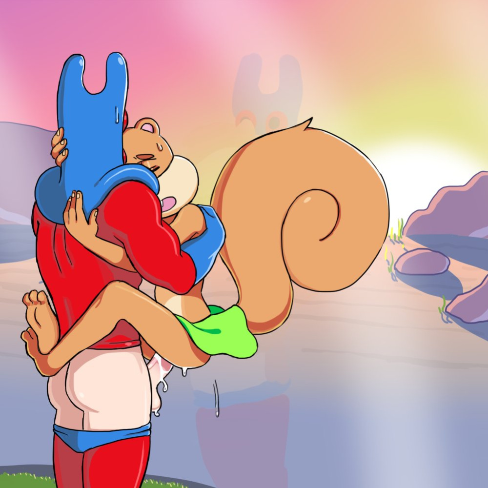 [b-intend] Sandy x Man Ray (Spongebob Squarepants)