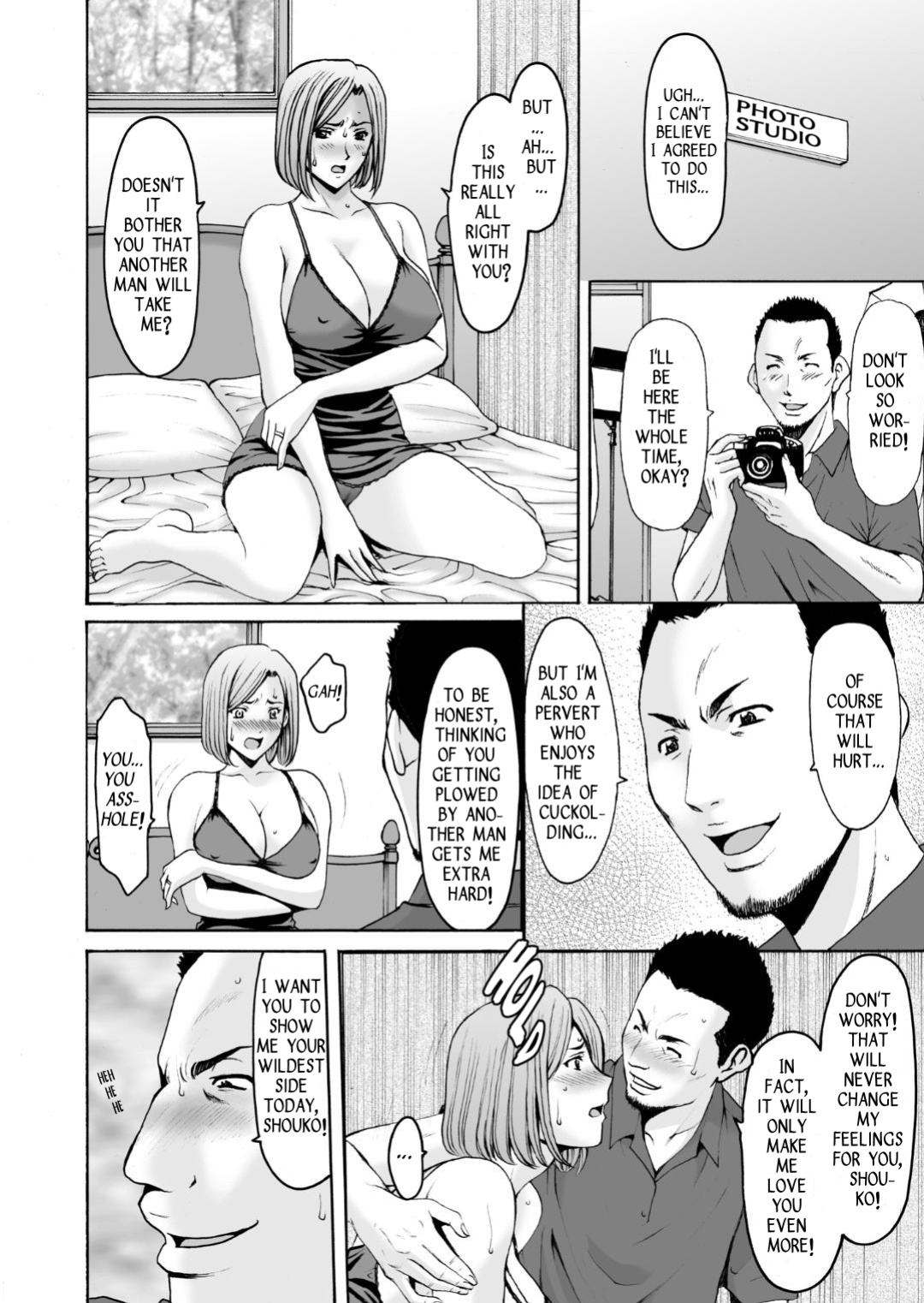 [Hoshino Ryuichi] Motoyan Zuma ga Ochite kara | After my Reformed Delinquent Wife Fell