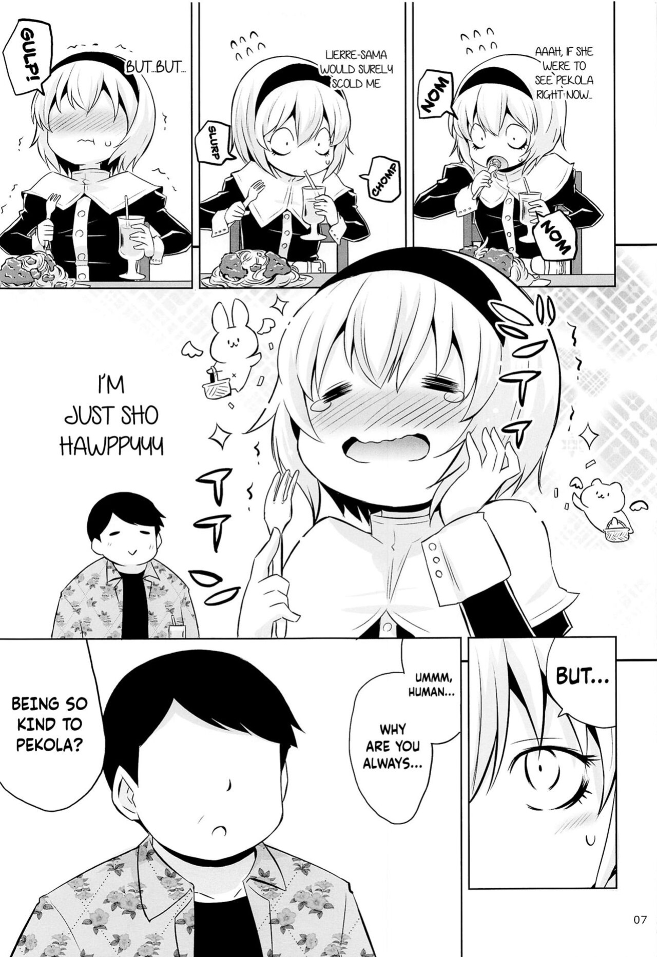 (C100) [Ororiya Enpitsudo (Murian)] Pekora-sama wa Datenshi. | Pekora-sama Is a Fallen Angel (Jashin-chan Dropkick)