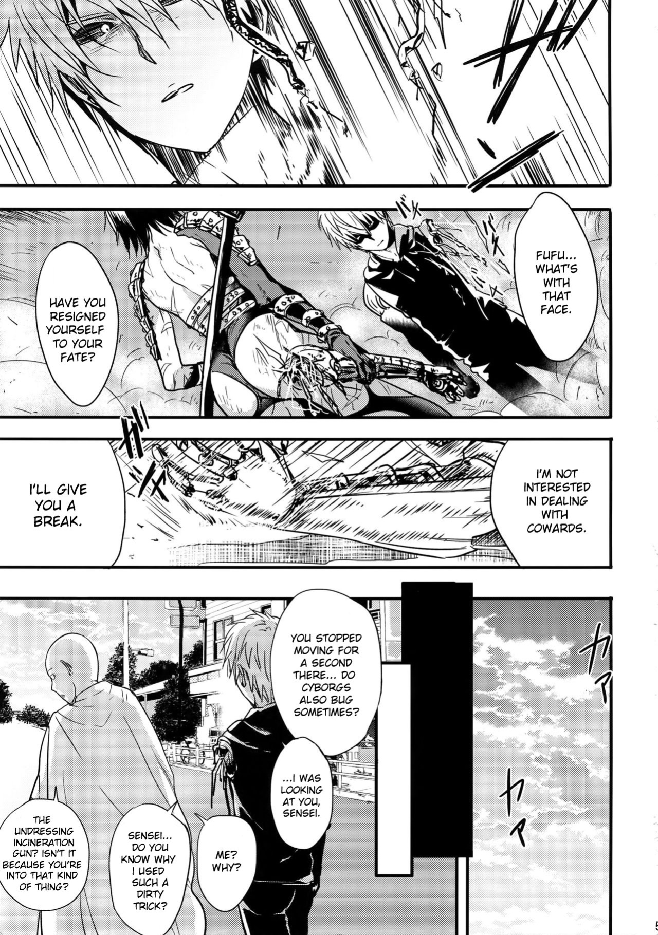 [orz (3u)] Like a Cat (One Punch Man)