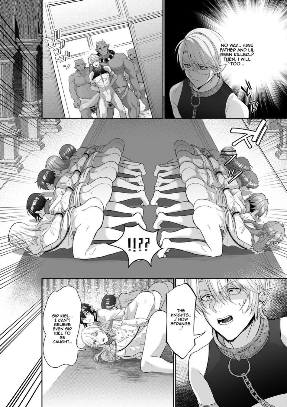 [Akagirenya (Kinokoyun)] Elf Ouji-tachi no Kairaku Ochi Orc no Mama ni Naru nante | The Pleasure Fall of the Elven Princes