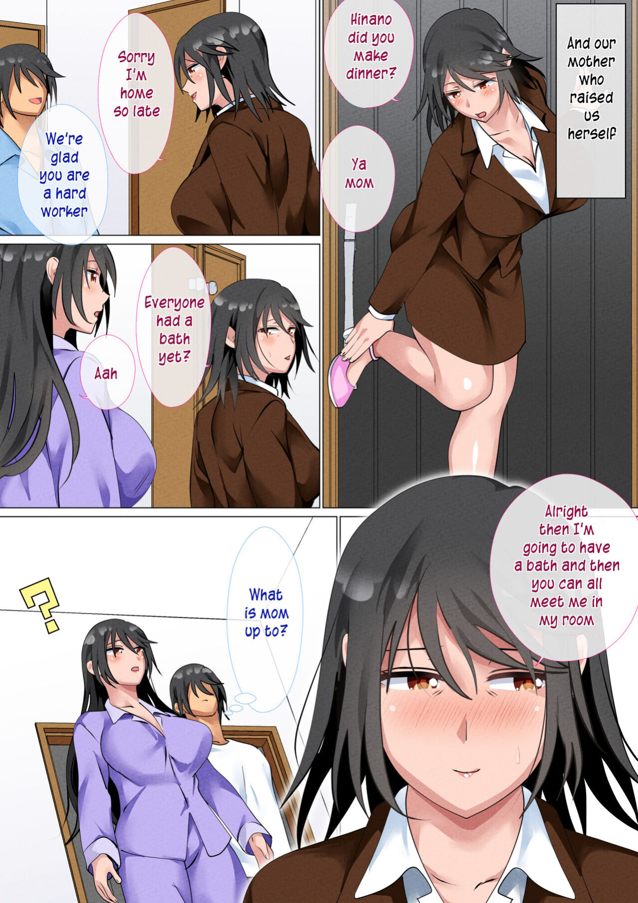 [Circle Spice] Kazoku De Musuko O Fudeoroshi Suru Narawashi Ga Sonzai Suru Kakei | A family with a tradition of taking their son's virginity [innyinny]