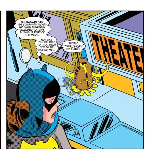 Batgirl Tentacle Trouble