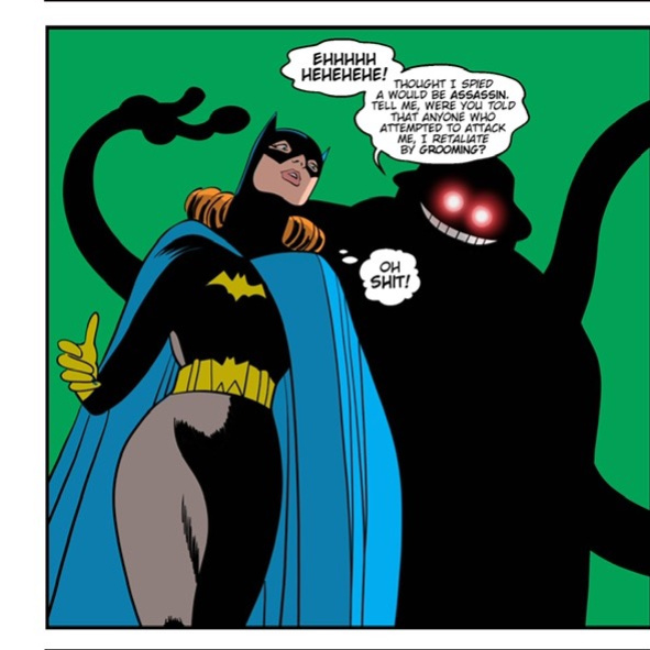Batgirl Tentacle Trouble