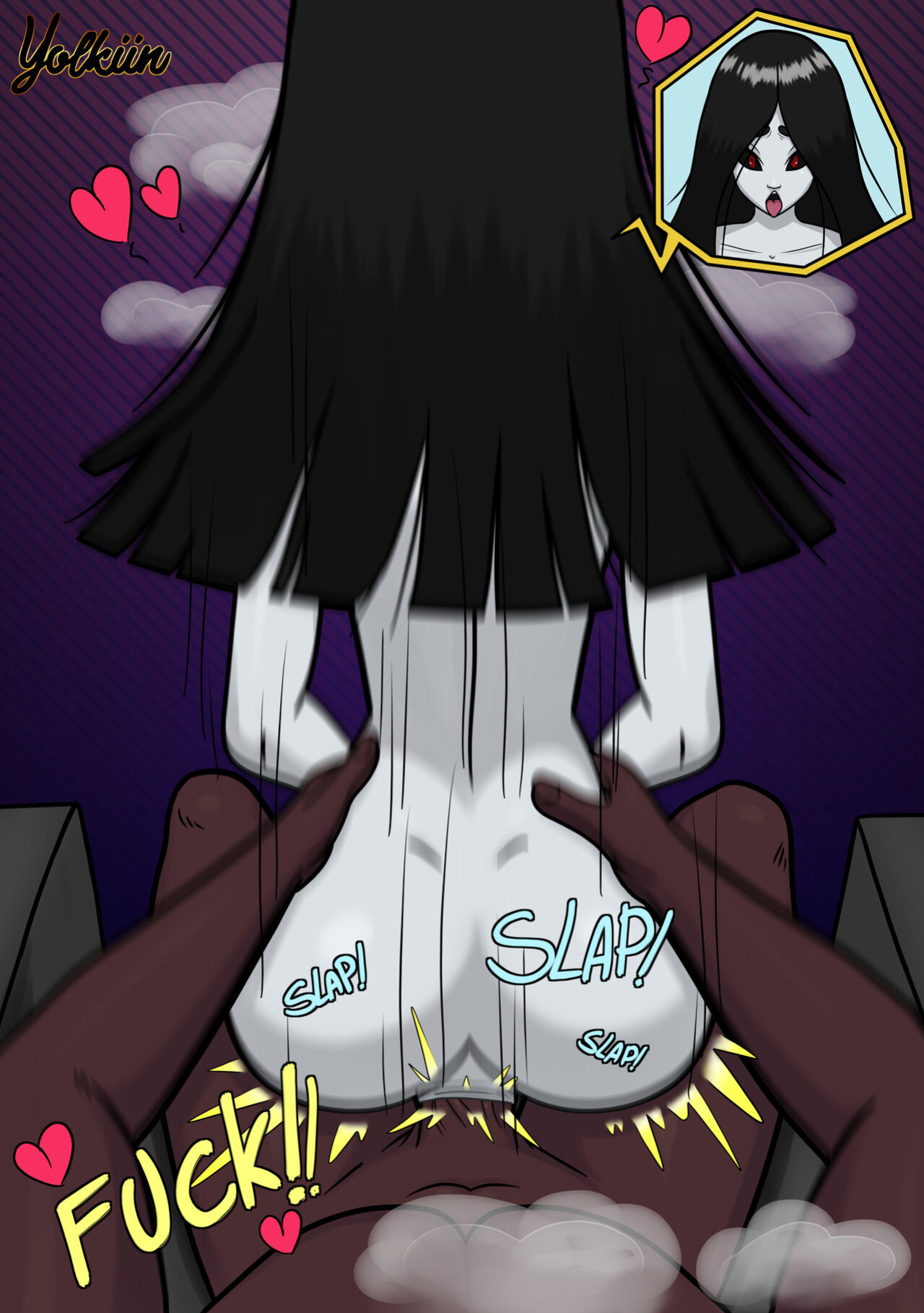 Sadako, Horny Ghost - Yolkiin