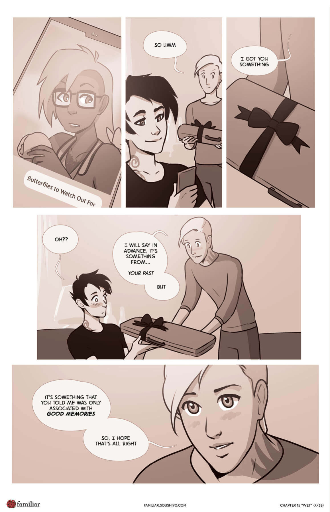 Familiar [Soushiyo] - Act 2 - Chapter 15 - Wet Part 2