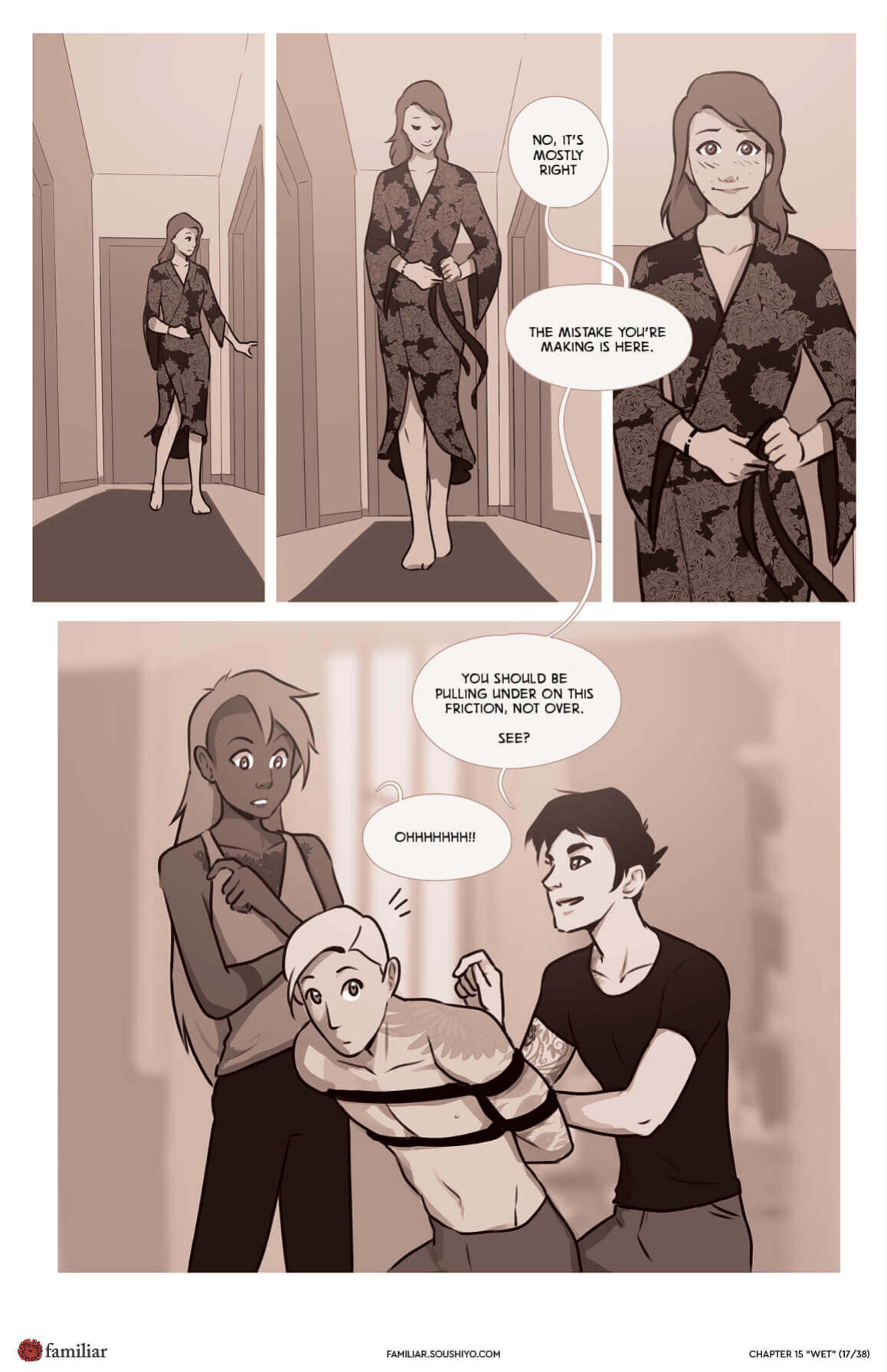 Familiar [Soushiyo] - Act 2 - Chapter 15 - Wet Part 2