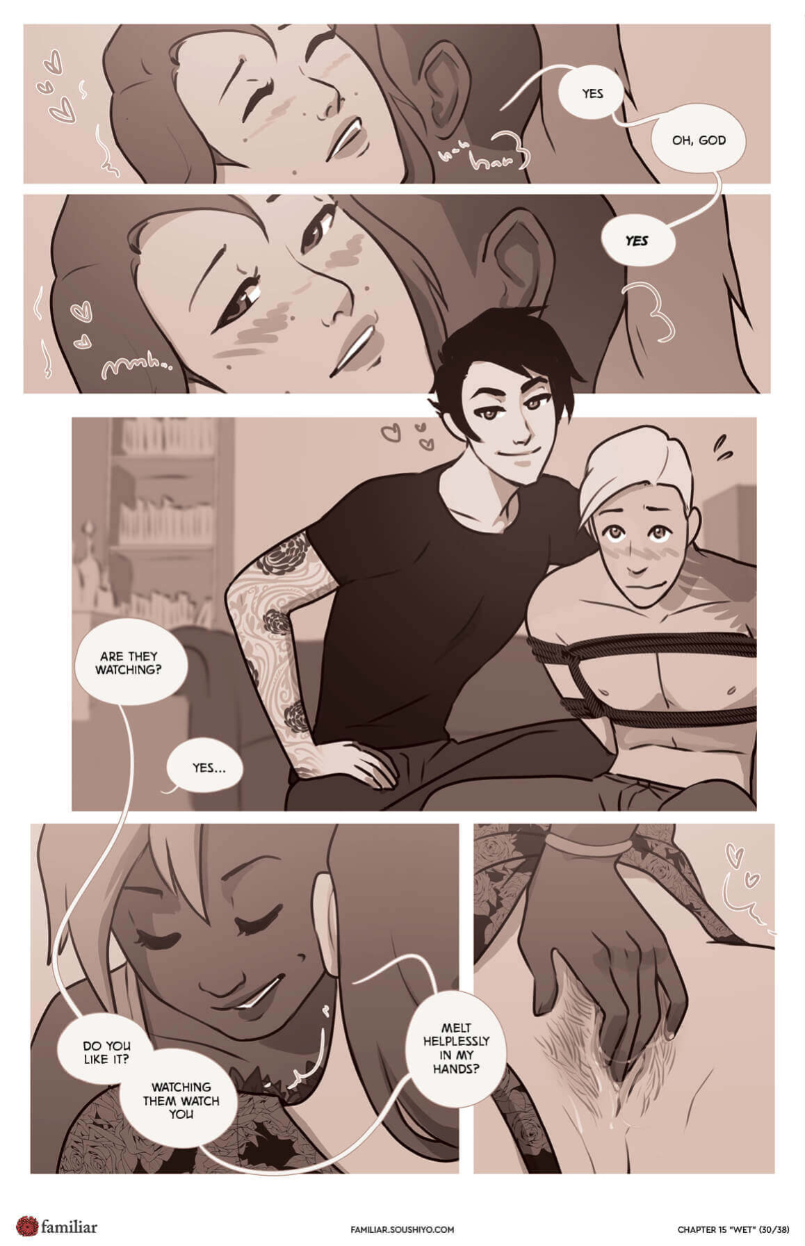 Familiar [Soushiyo] - Act 2 - Chapter 15 - Wet Part 2