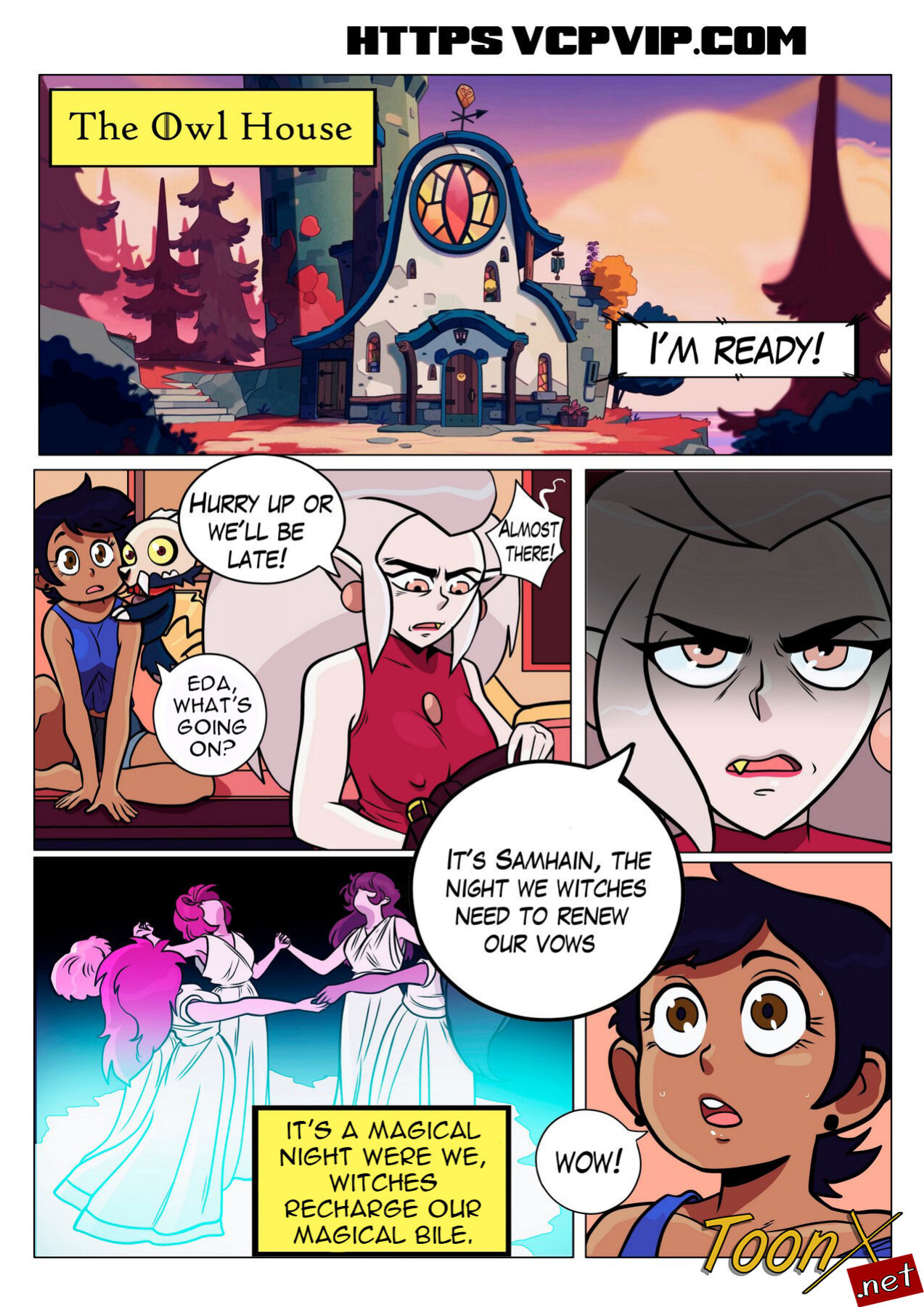 [Gansoman] Noche de Brujas - (The Owl House) - - [Toonx] - Complete