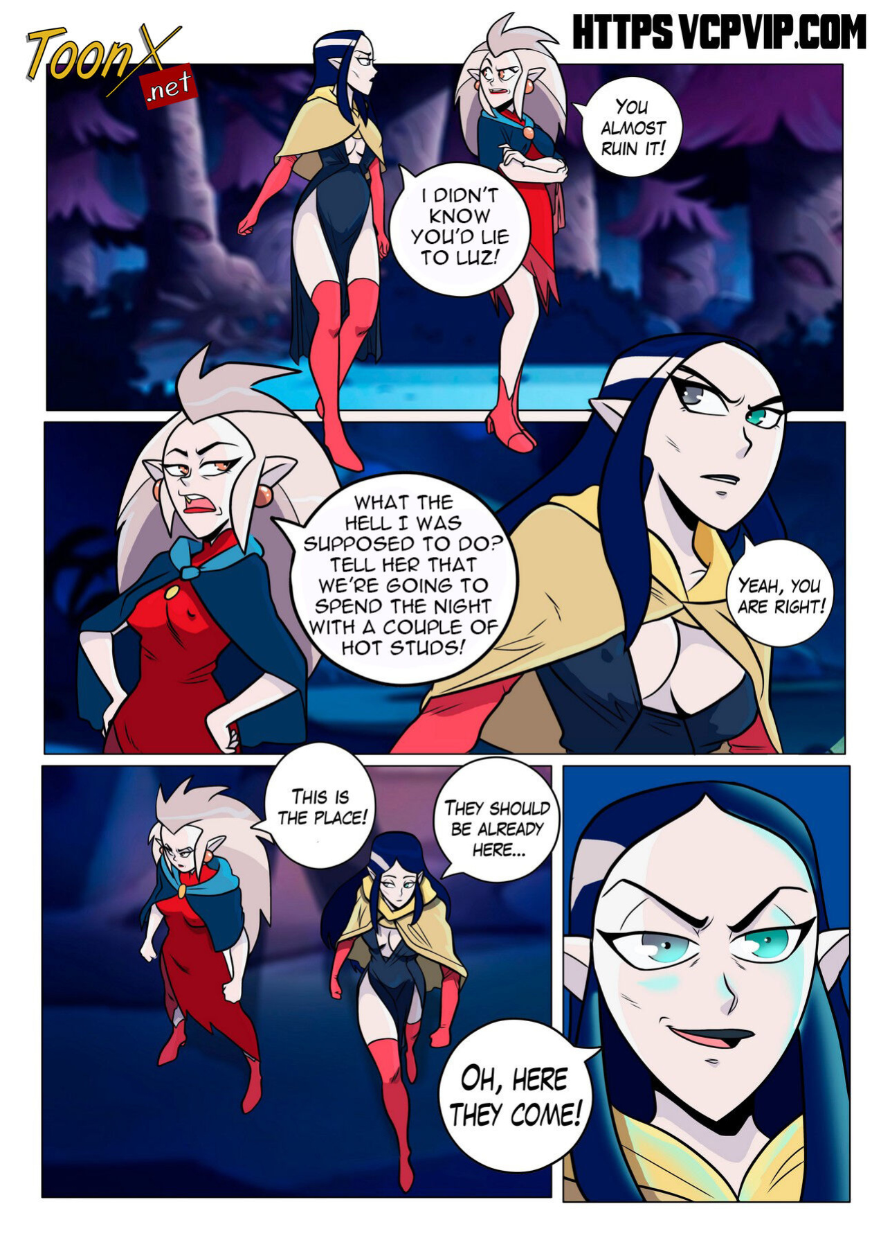 [Gansoman] Noche de Brujas - (The Owl House) - - [Toonx] - Complete