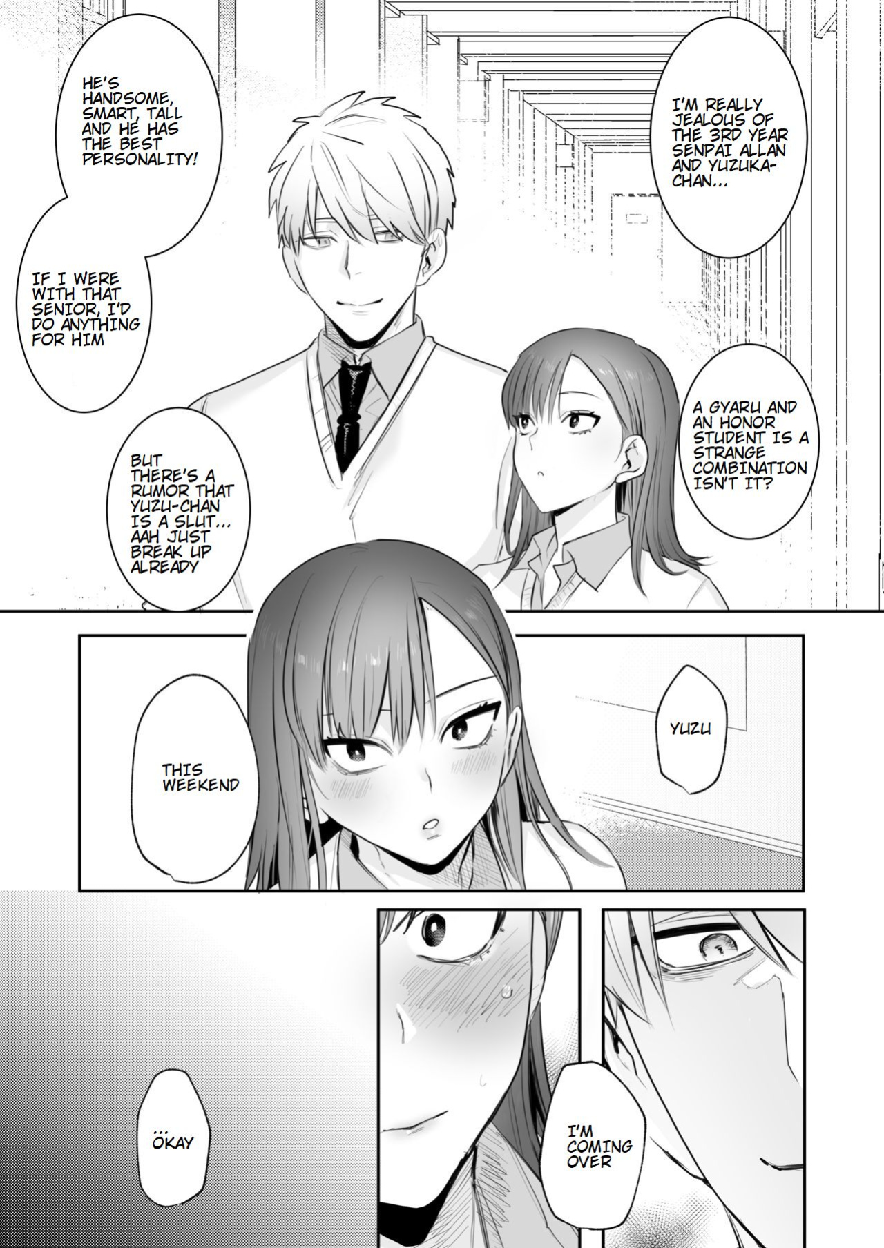 [Syuntyu (Oniben Katze)] Ubu -Kanketsu Hen- ~Kichiku Kareshi to Honki Sex~ | Serious Sex with my Brutish Boyfriend [Retorted]