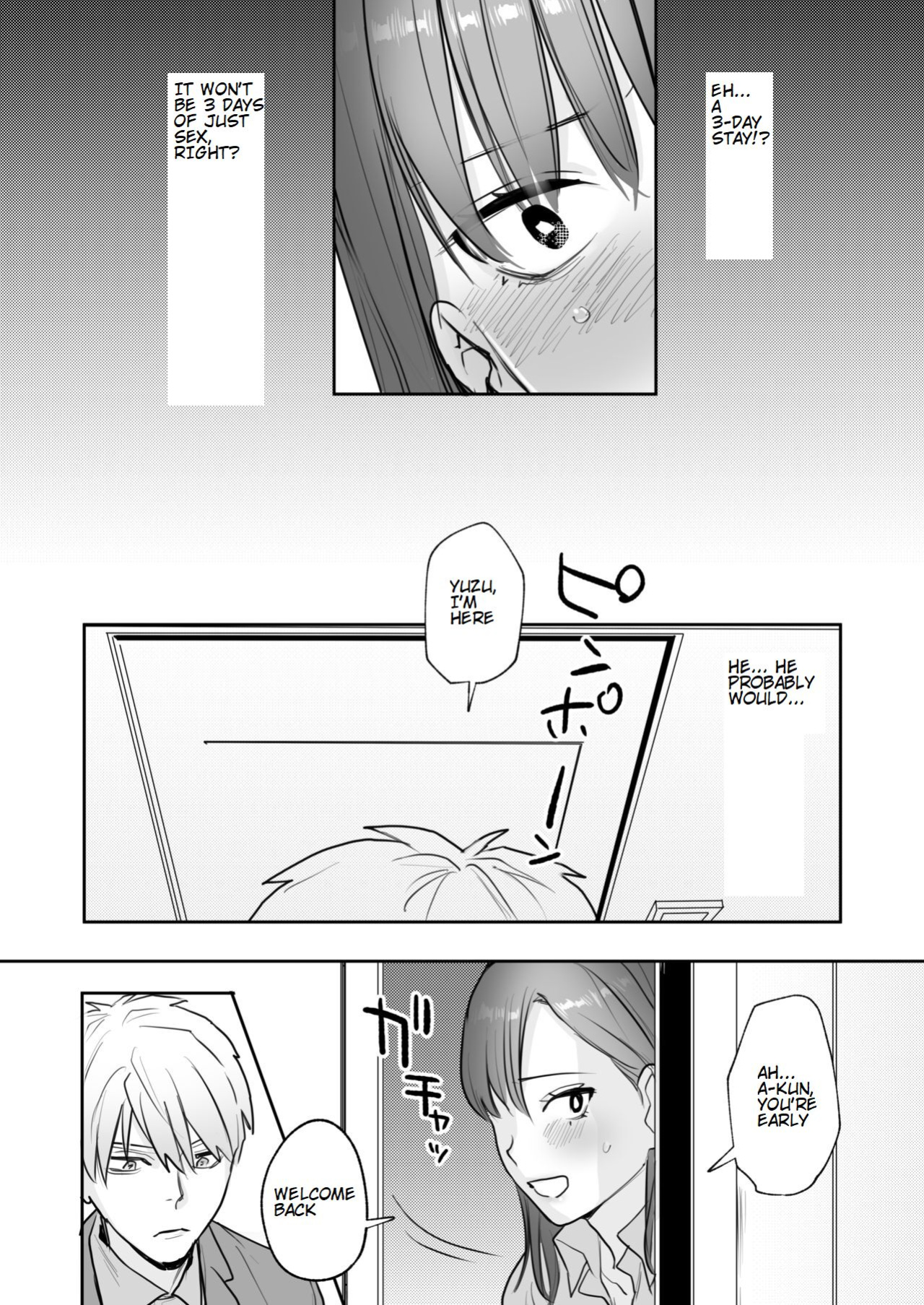 [Syuntyu (Oniben Katze)] Ubu -Kanketsu Hen- ~Kichiku Kareshi to Honki Sex~ | Serious Sex with my Brutish Boyfriend [Retorted]