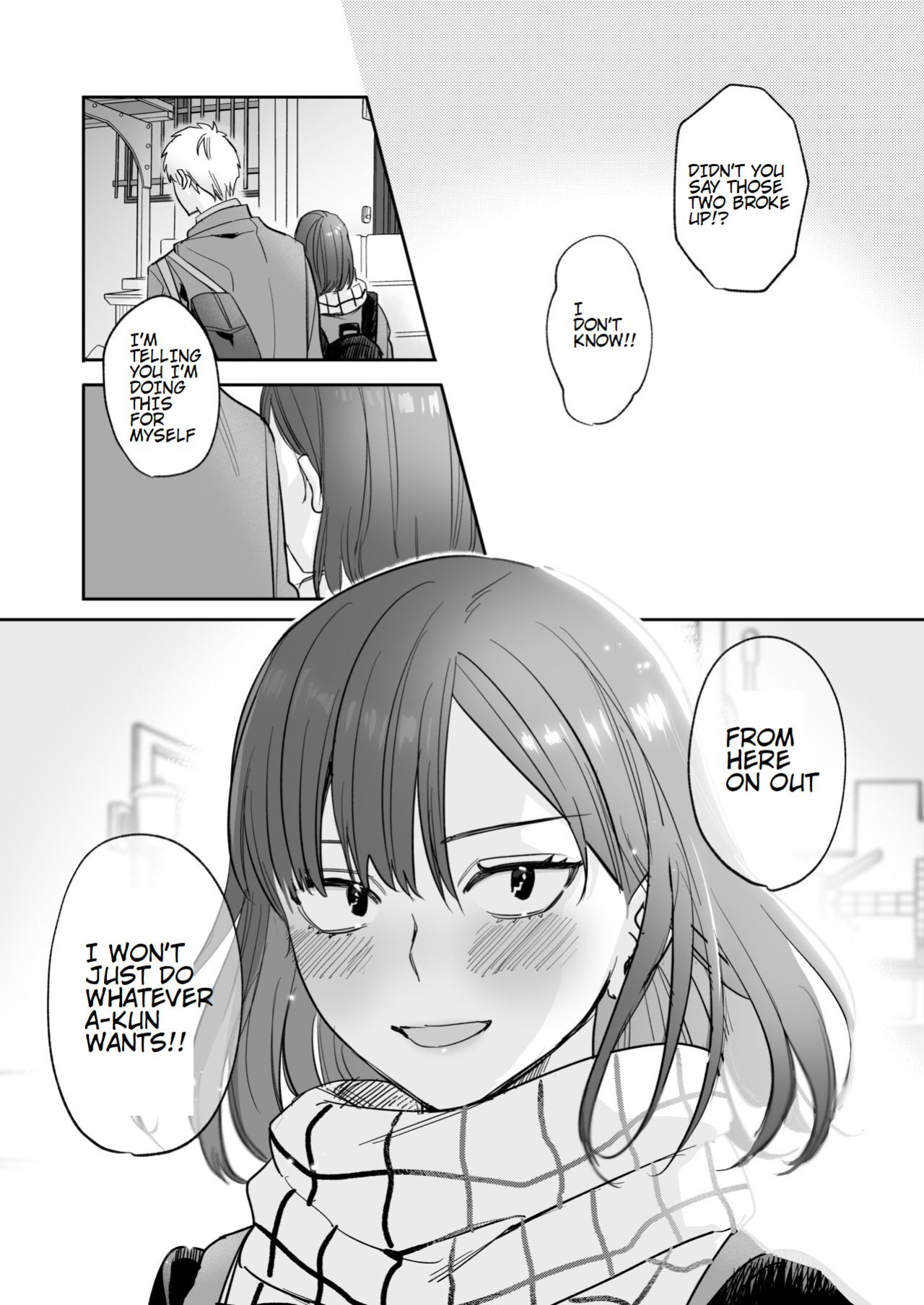 [Syuntyu (Oniben Katze)] Ubu -Kanketsu Hen- ~Kichiku Kareshi to Honki Sex~ | Serious Sex with my Brutish Boyfriend [Retorted]
