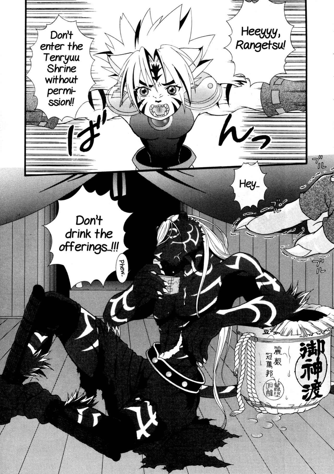 [BIOLOGIST (Fubuki Yuki, Pometa)] Rangetsu Matsuri - Tenryuu Byakko Hen (Onmyou Taisenki) [Yuuta's Blog]