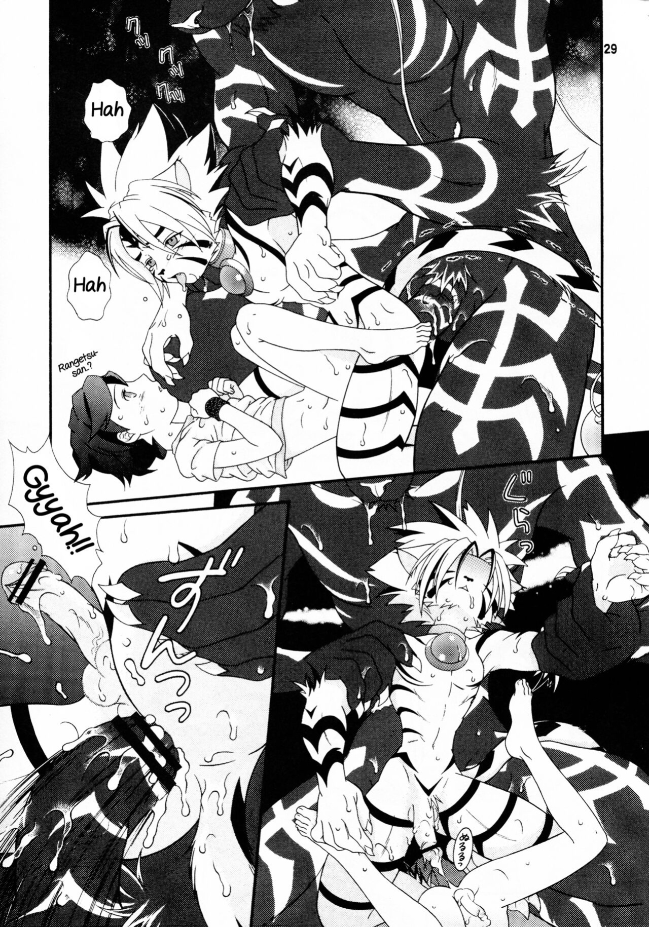 [BIOLOGIST (Fubuki Yuki, Pometa)] Rangetsu Matsuri - Tenryuu Byakko Hen (Onmyou Taisenki) [Yuuta's Blog]