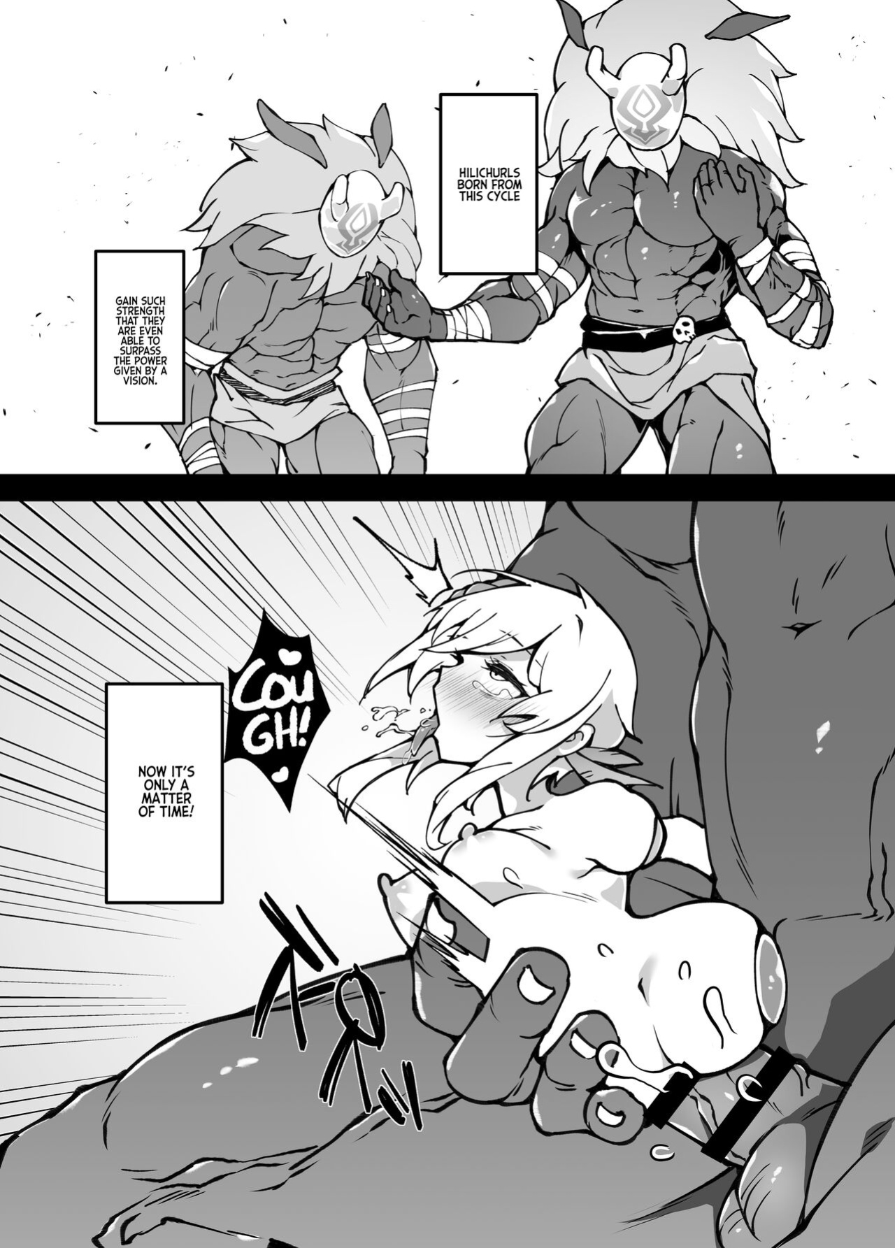 [Karouke (Karou)] The Attack of the Hilichurls II ~The Invasion's Prelude~ Noelle,Chivalric Blossom that withered~ (Genshin Impact) [Kyuume]