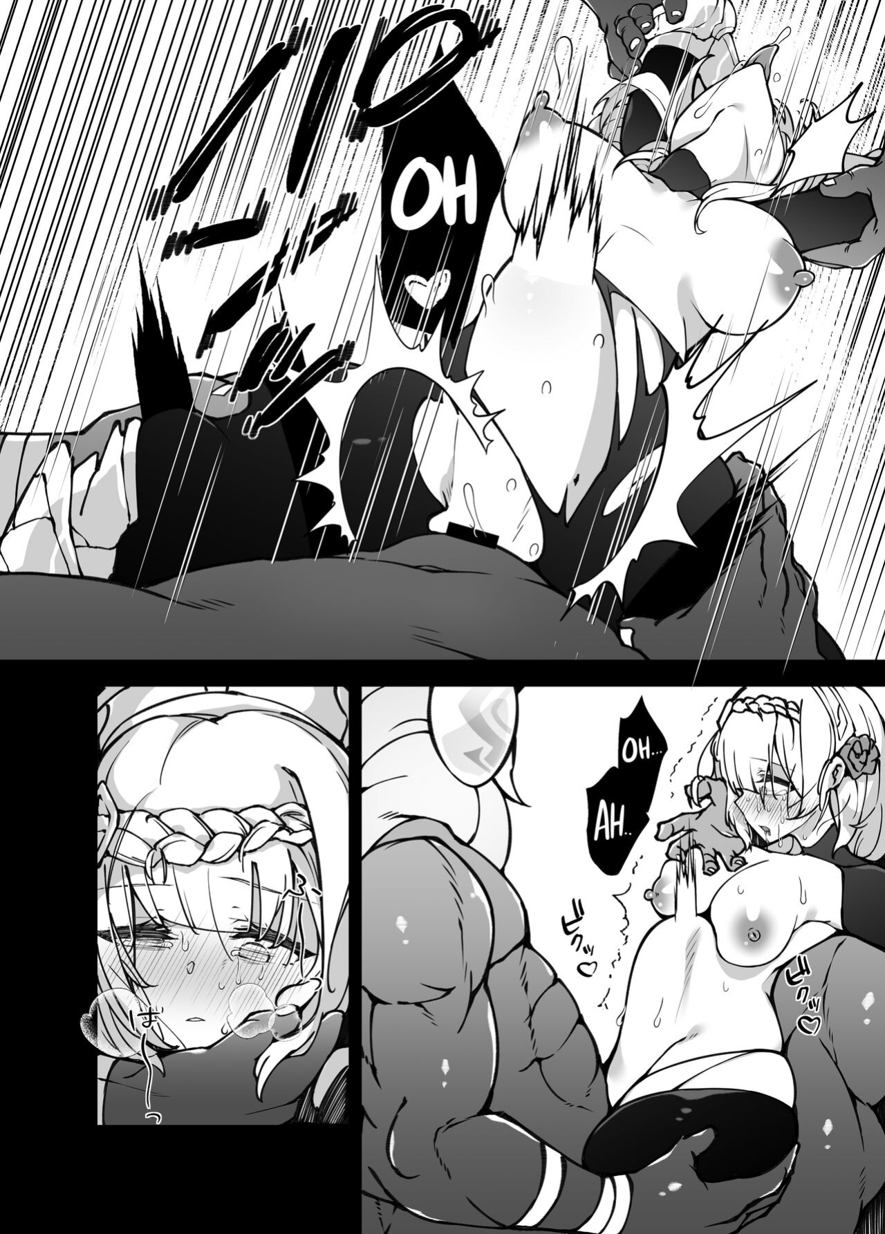 [Karouke (Karou)] The Attack of the Hilichurls II ~The Invasion's Prelude~ Noelle,Chivalric Blossom that withered~ (Genshin Impact) [Kyuume]