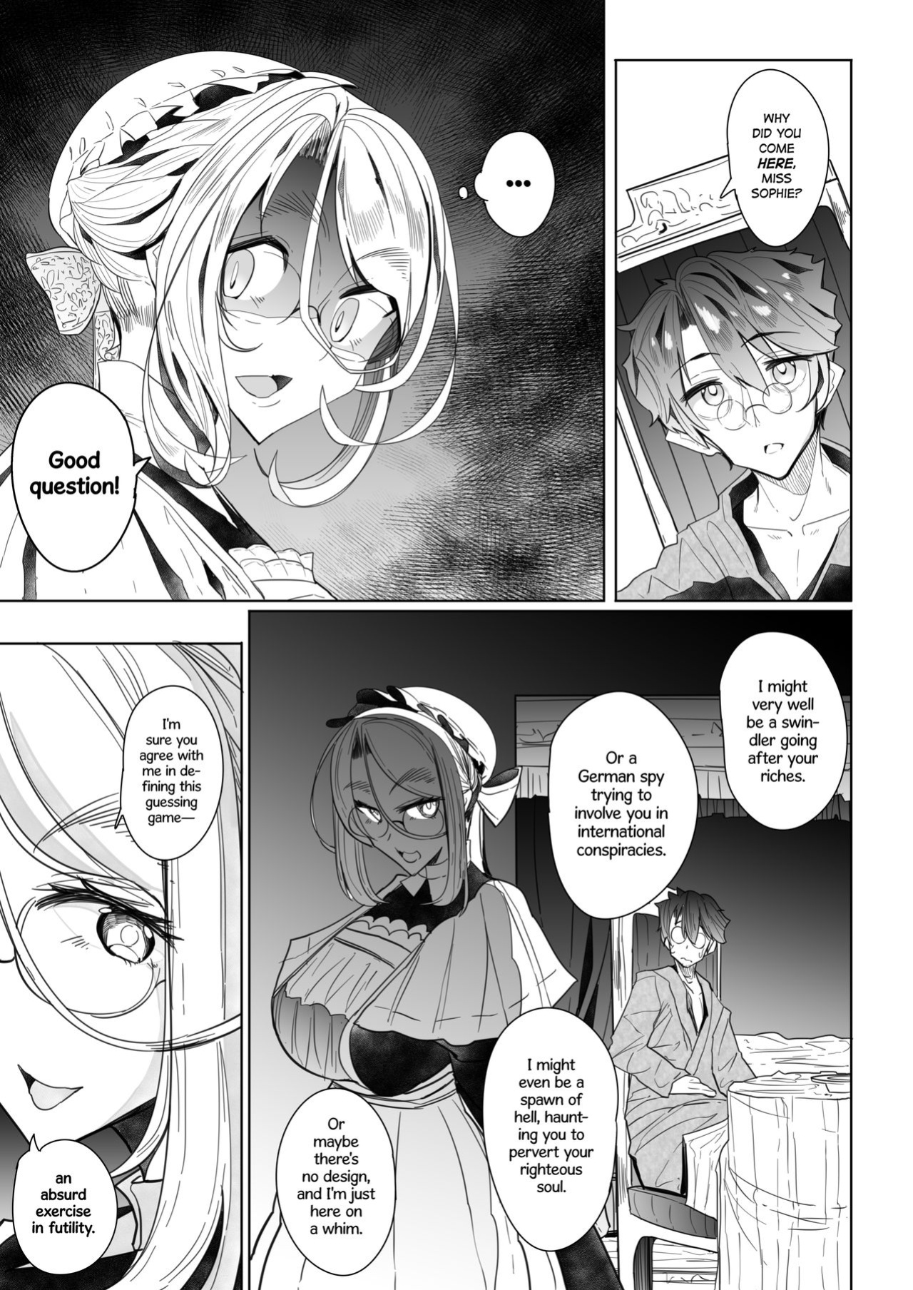 [Metro Notes (Tsumetoro)] Shinshi Tsuki Maid no Sophie-san Soushuuhen | Gentleman’s Maid Sophie: Compilation 1