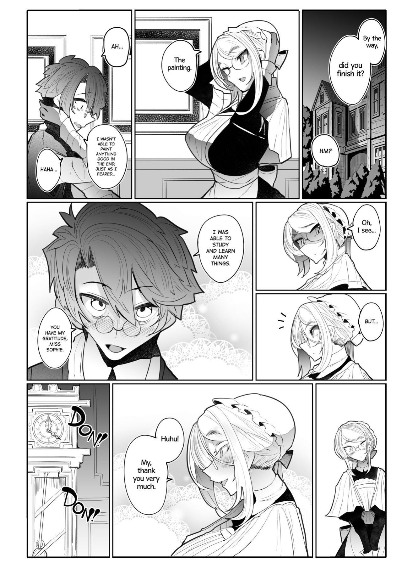 [Metro Notes (Tsumetoro)] Shinshi Tsuki Maid no Sophie-san Soushuuhen | Gentleman’s Maid Sophie: Compilation 1