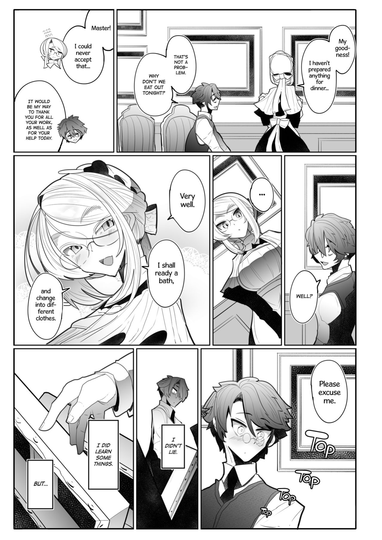 [Metro Notes (Tsumetoro)] Shinshi Tsuki Maid no Sophie-san Soushuuhen | Gentleman’s Maid Sophie: Compilation 1