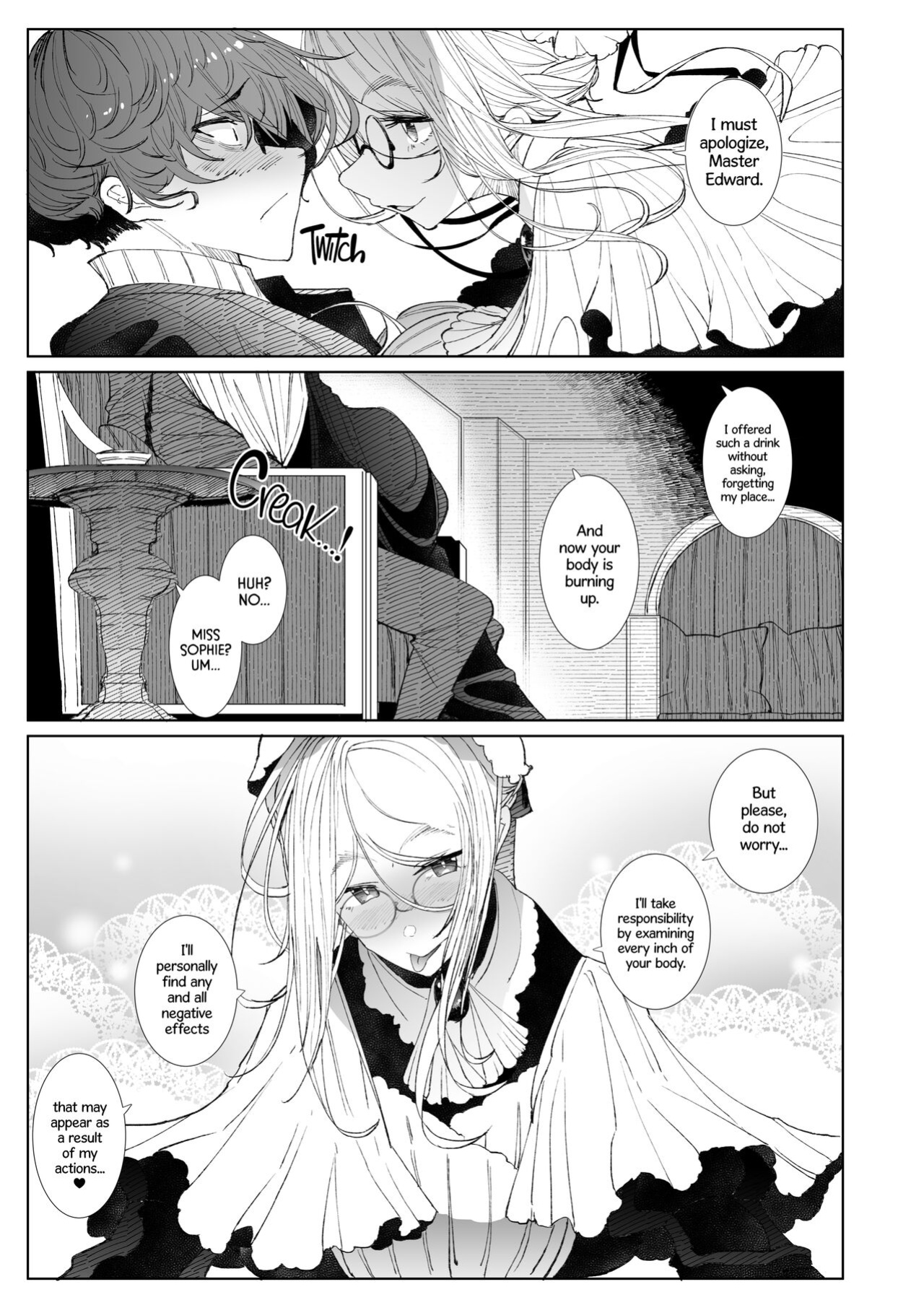 [Metro Notes (Tsumetoro)] Shinshi Tsuki Maid no Sophie-san Soushuuhen | Gentleman’s Maid Sophie: Compilation 1
