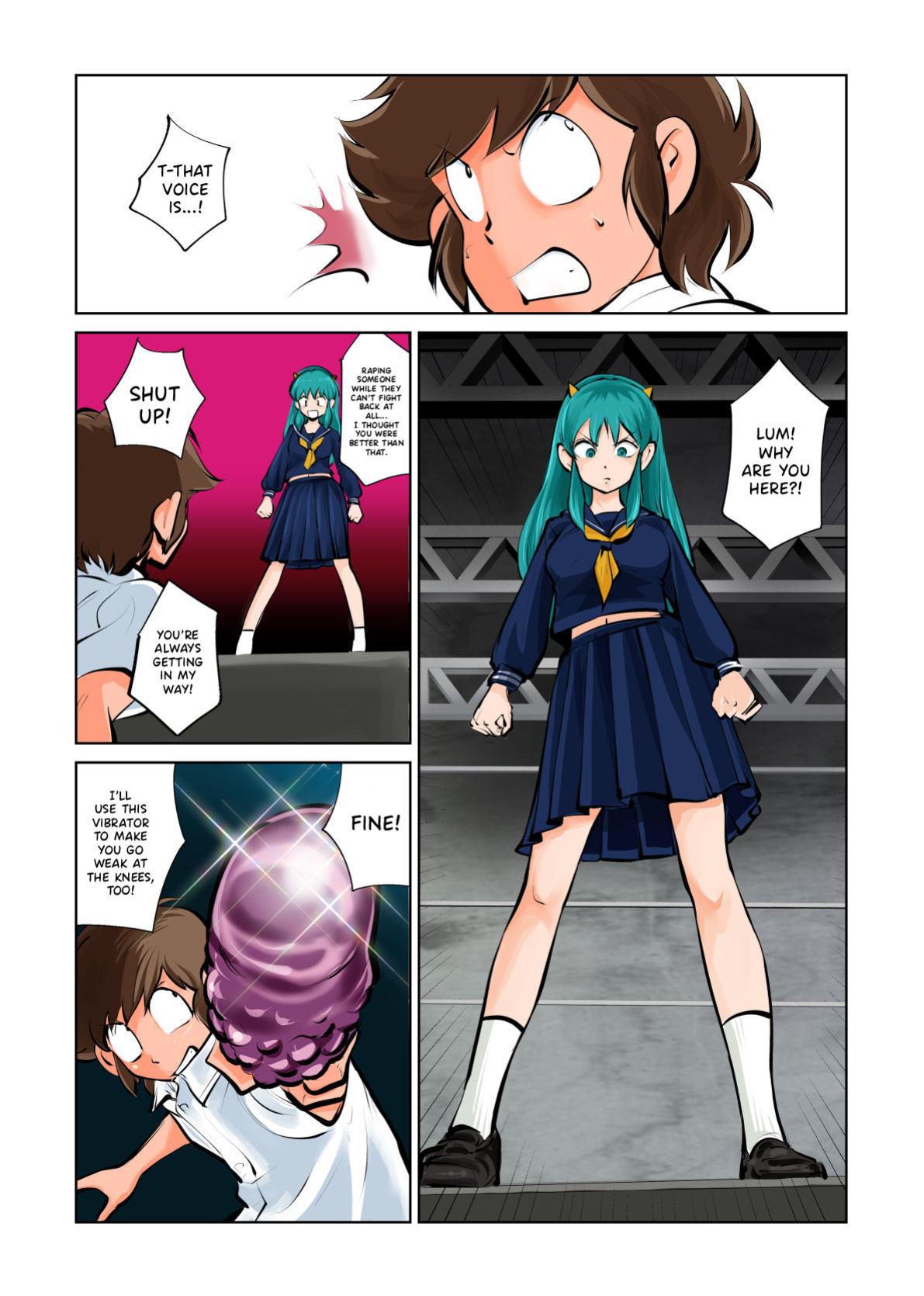[Pecan (Makunouchi)] Oshioki Daccha! (Urusei Yatsura) {Hennojin}