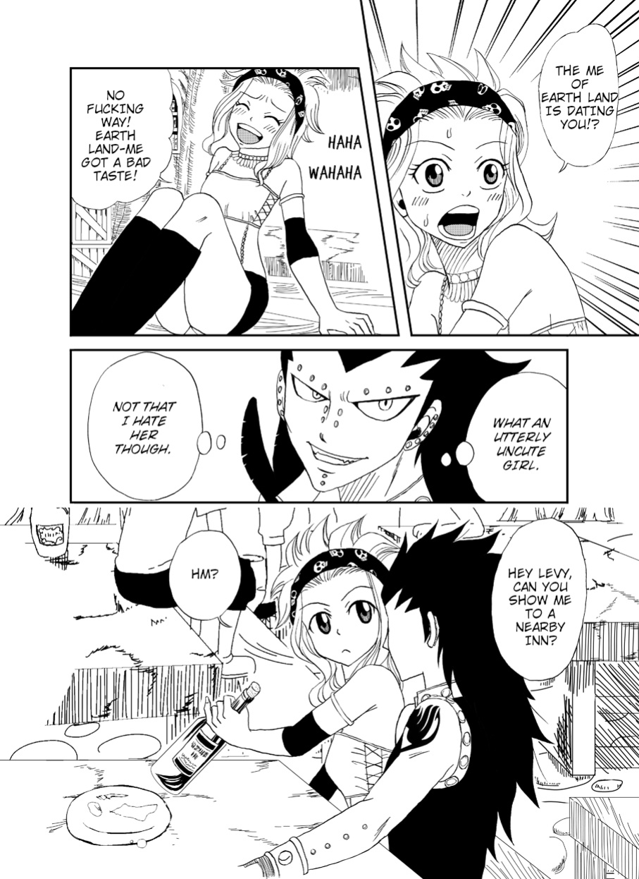 [Cashew] Moshimo Gajeel ga EdoLevy to Deattara (Fairy Tail) [shaddy746]