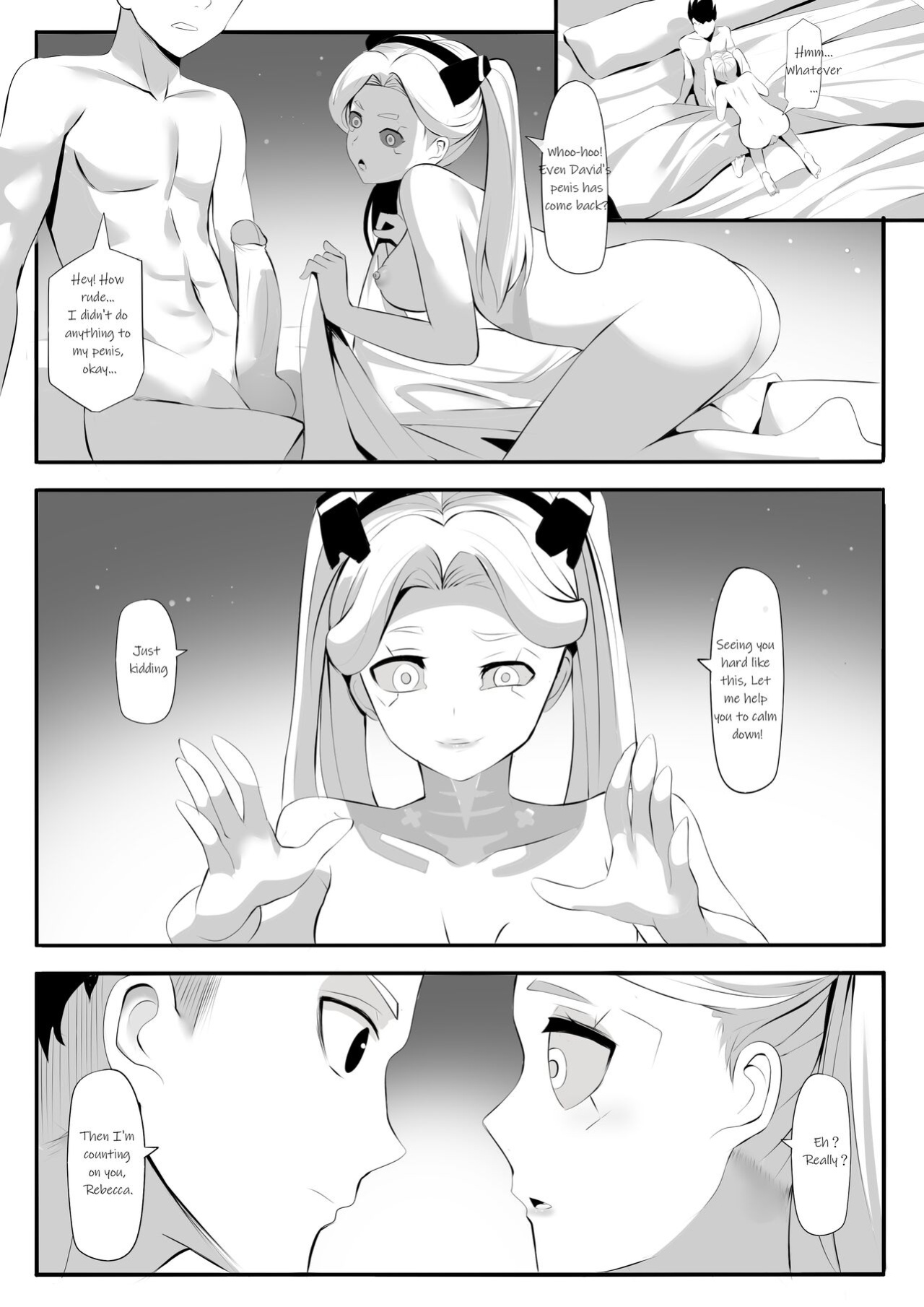 [Ginhaha] Rebekka ga Kitai Suru Nichijou | Daily Life that Rebecca Expects (Cyberpunk: Edgerunners)