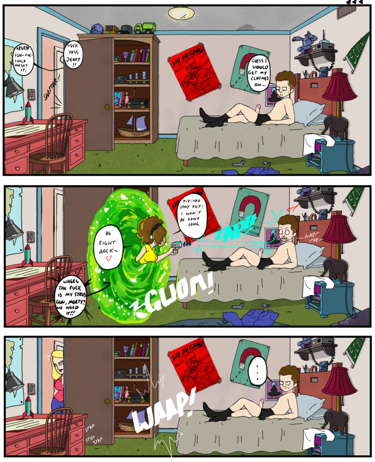 [Kae'Est] Aw Jeez (Rick and Morty) - Bleached Edit