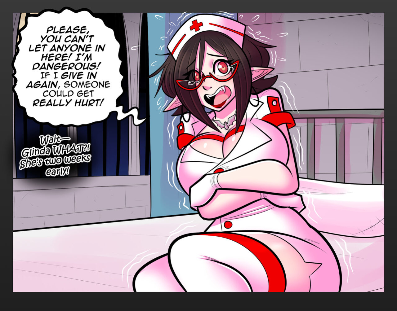 [TheTransformistress] Rehabilitation of a Hero: The Nurse