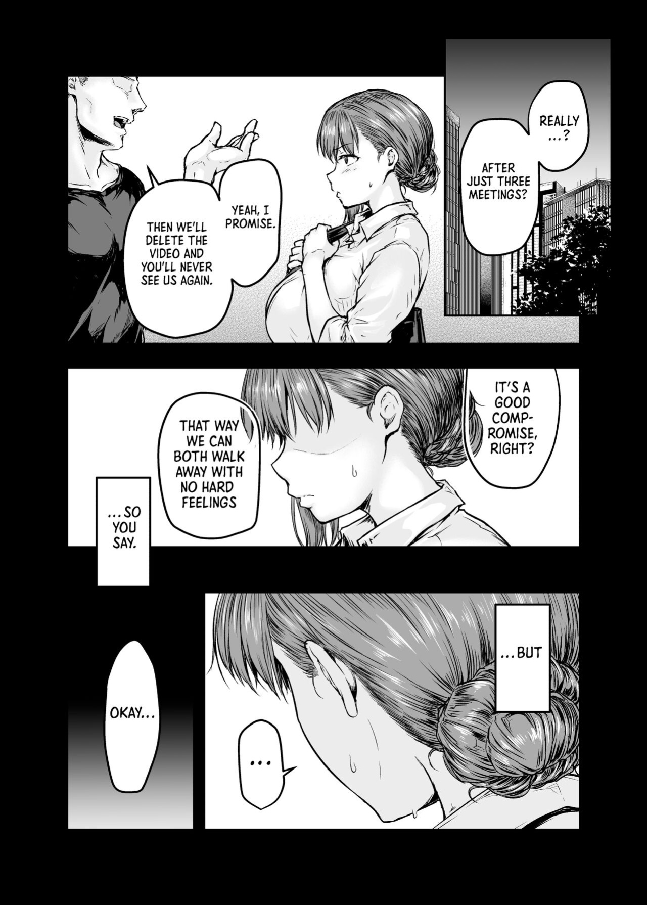 [Sazareito (Ohnaka Ito)] Watashi... Kaerare Chaimashita. -AroThir OL ga Yarichin Daigakusei-tachi no Chinpo ni Dohamari suru made- [GunsAndGravy]