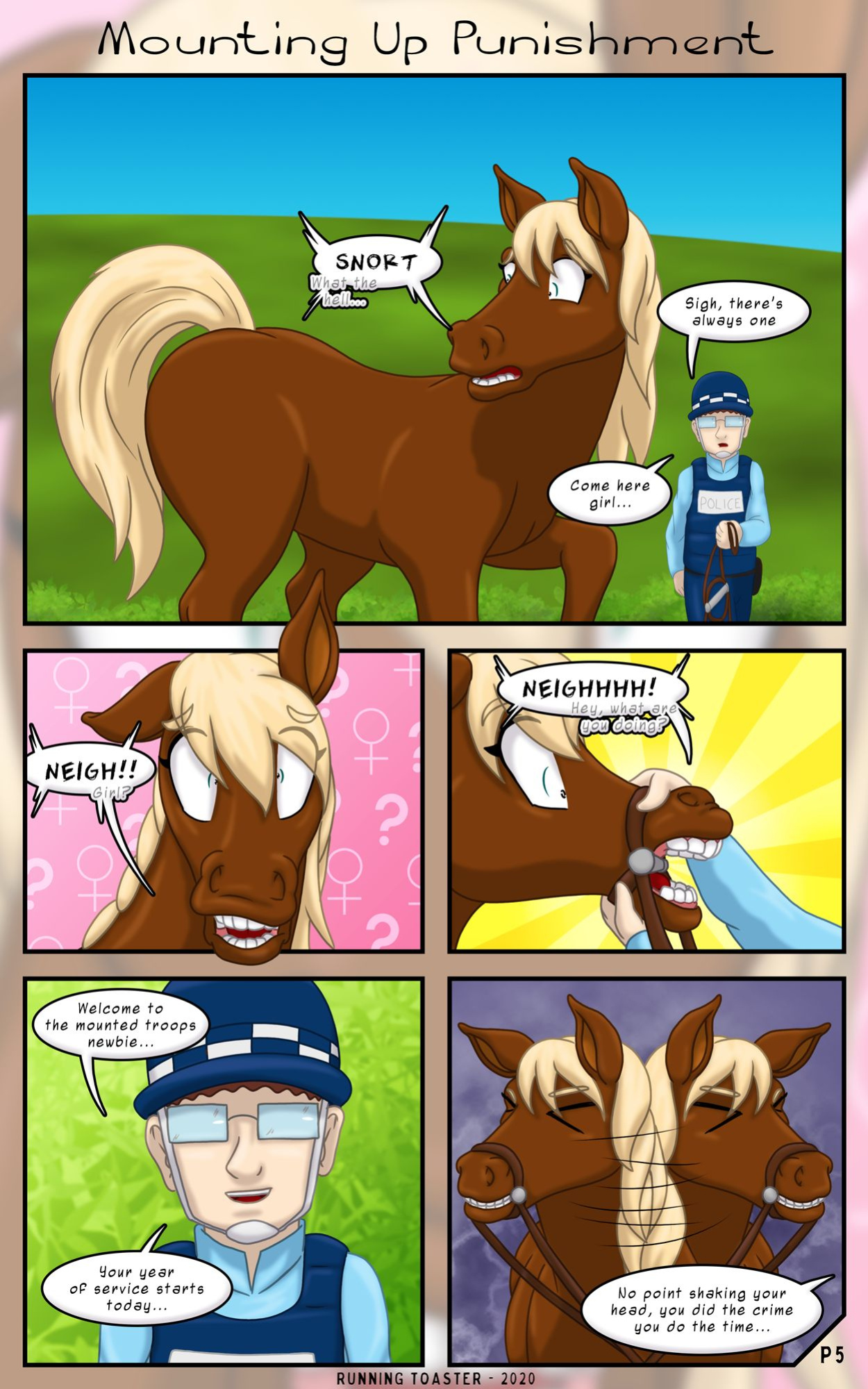 [RunningToaster] Mounting Up Punishment Series (complete with extras)