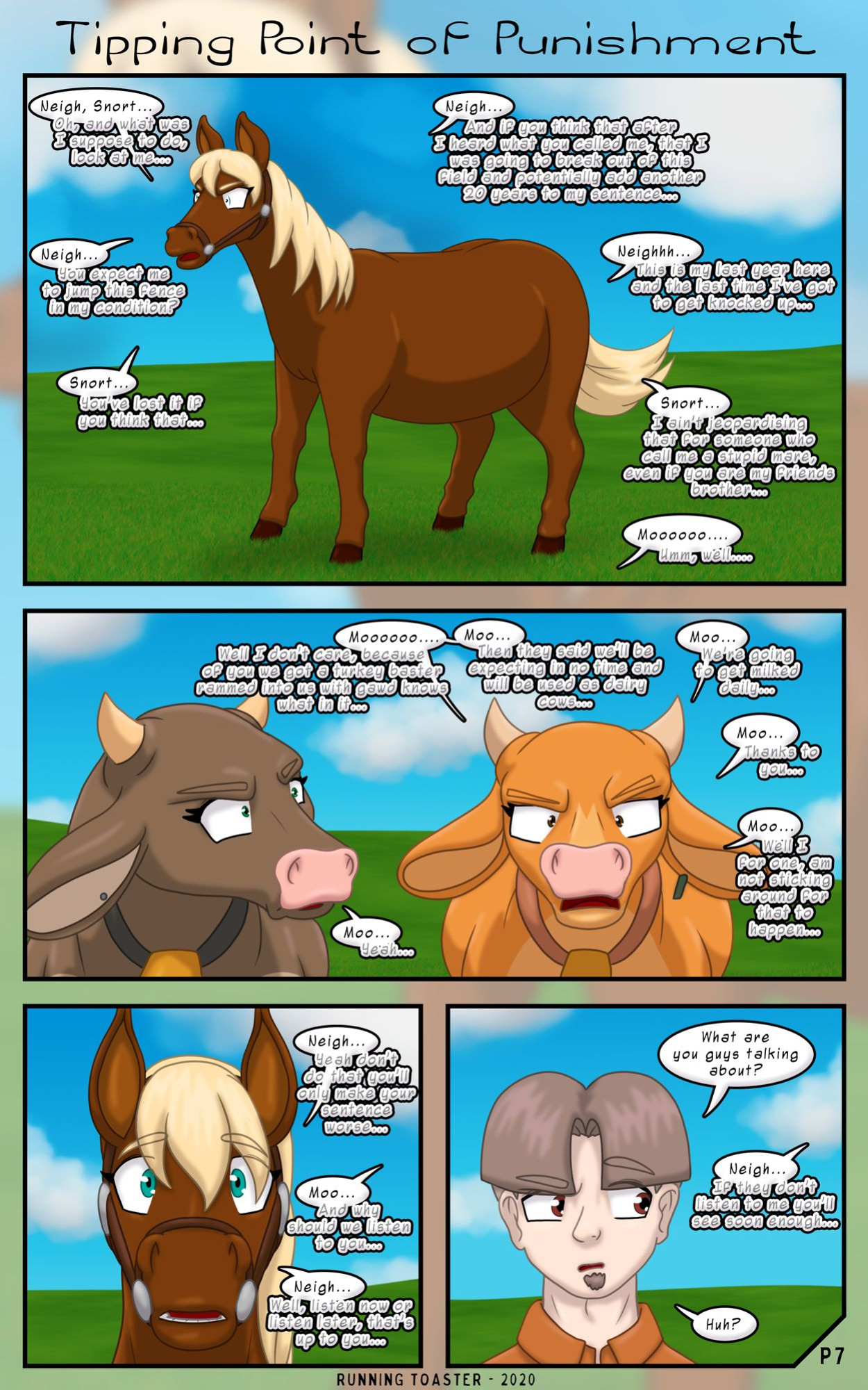 [RunningToaster] Mounting Up Punishment Series (complete with extras)