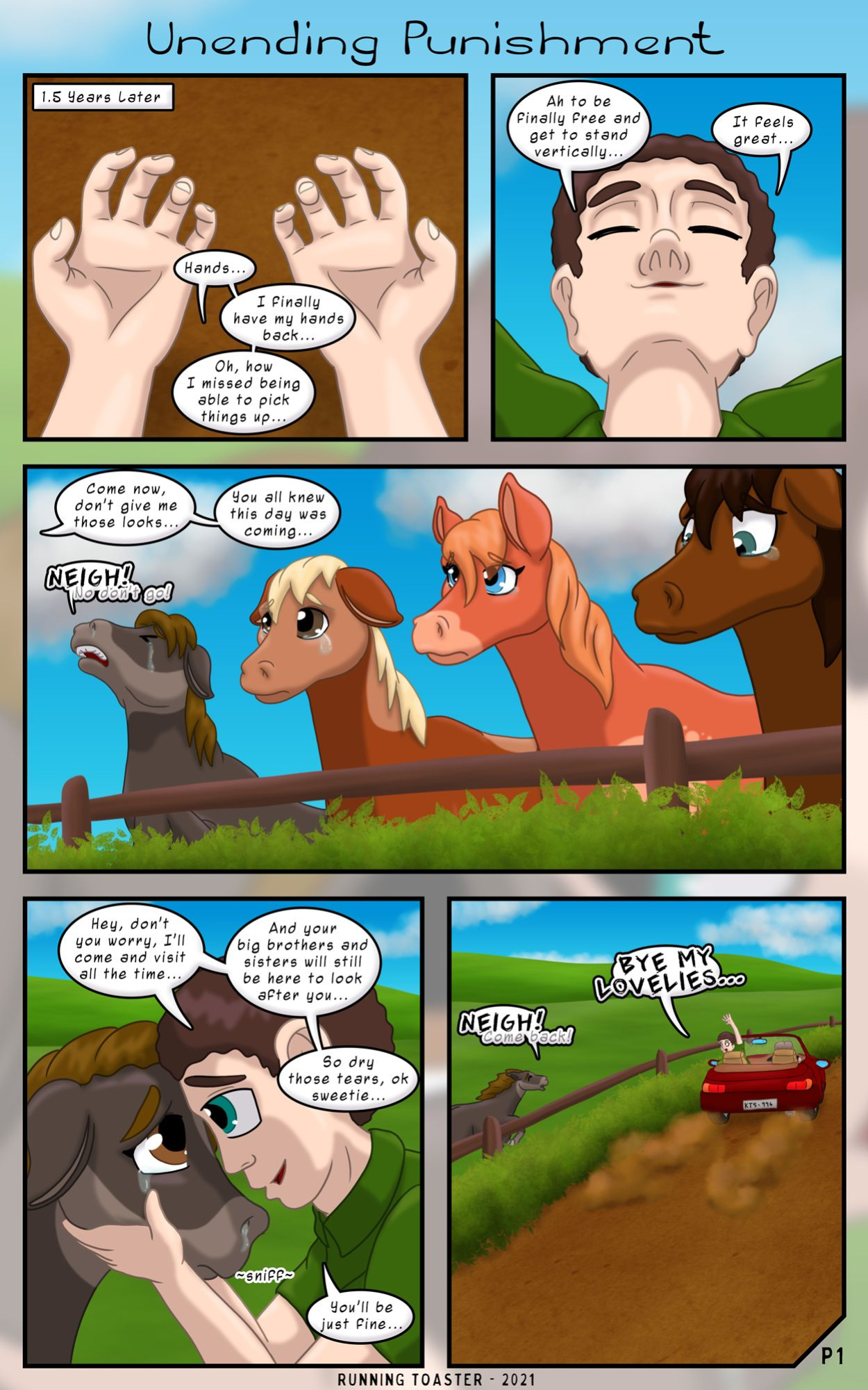 [RunningToaster] Mounting Up Punishment Series (complete with extras)